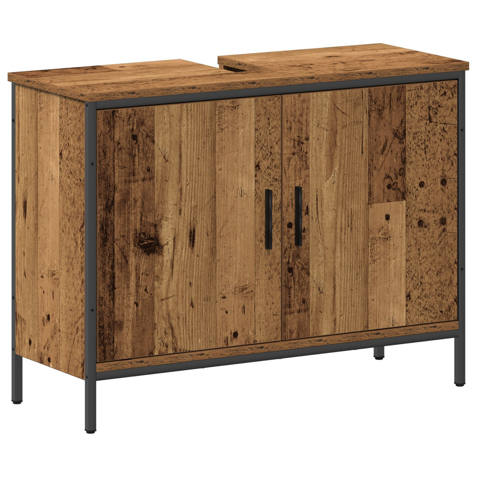 vidaXL Set de mobilier pentru baie 4 pcs Maro 33 x 33 x 185.5 cm vidaXL Set de mobilier pentru baie 4 pcs Maro 33 x 33 x 185.5 cm