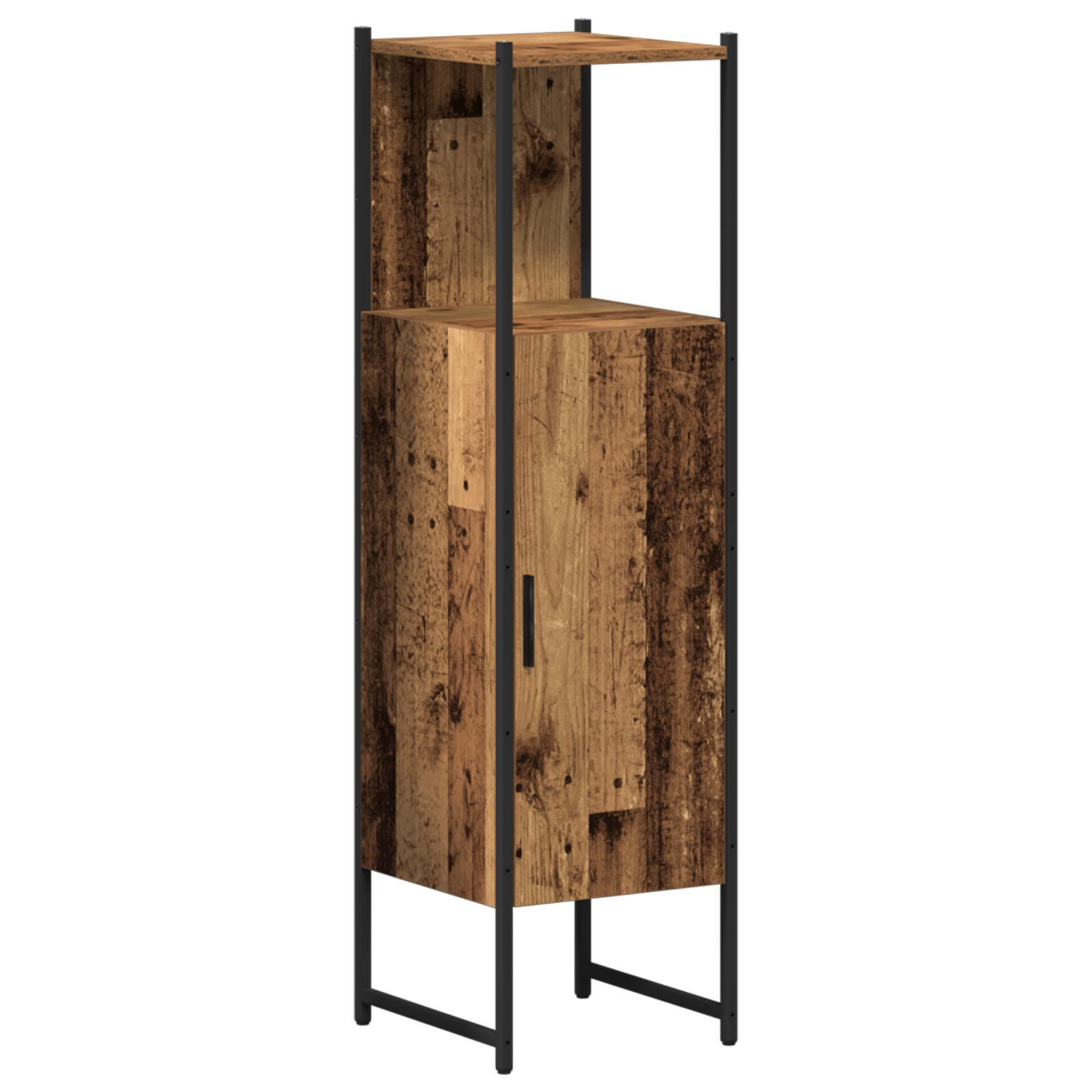 vidaXL Set de mobilier pentru baie 4 pcs Maro 33 x 33 x 185.5 cm vidaXL Set de mobilier pentru baie 4 pcs Maro 33 x 33 x 185.5 cm