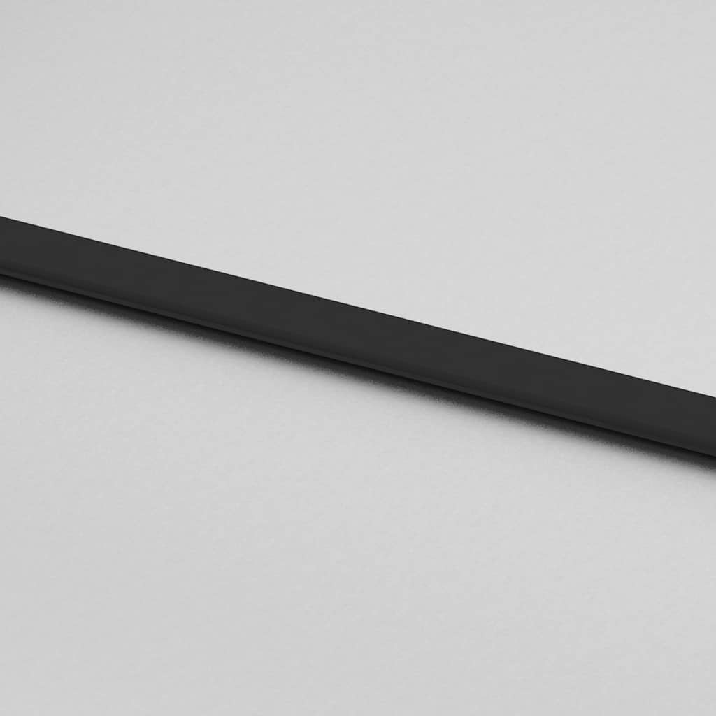 vidaXL Ușă glisantă cu set de feronerie sticlă temperată și aluminiu