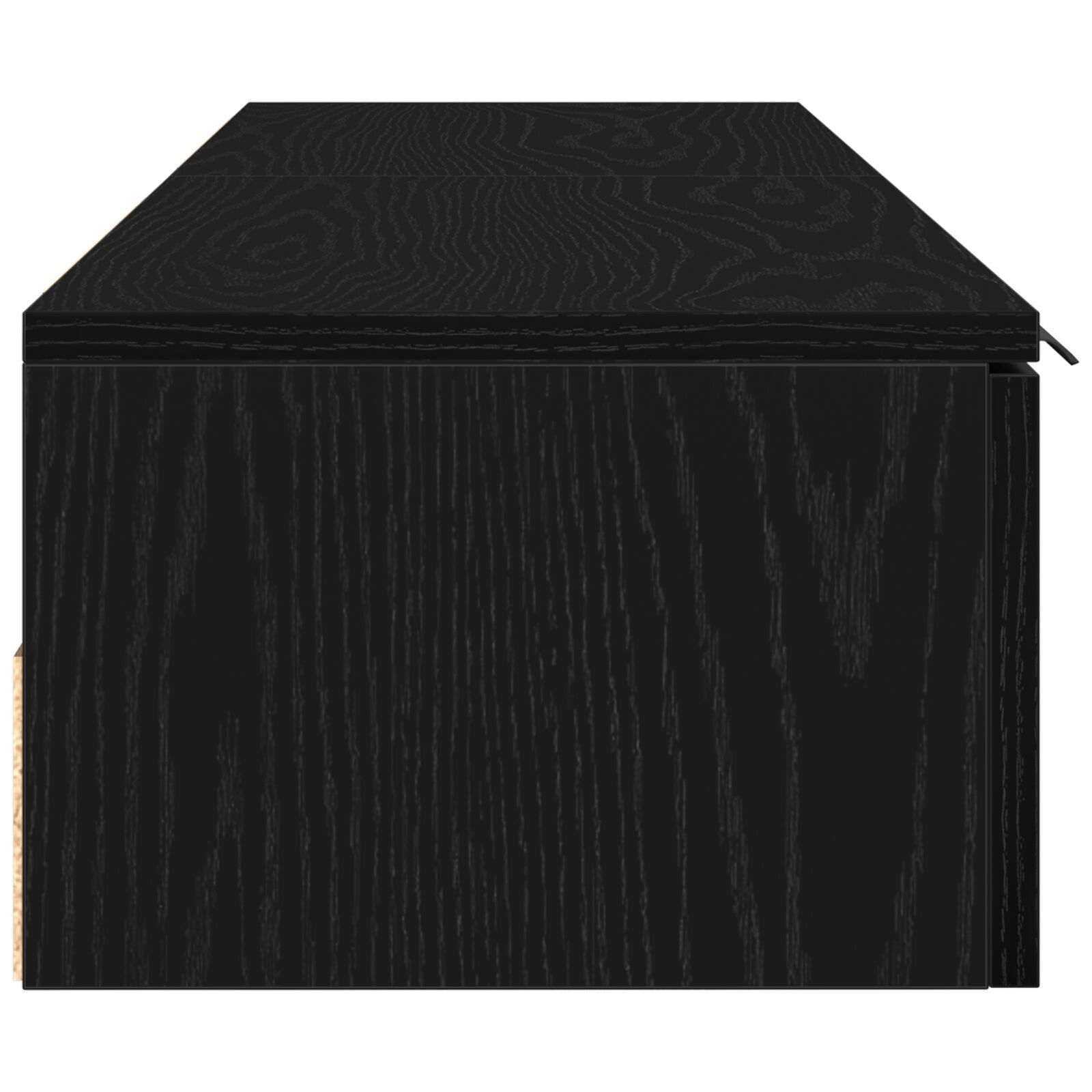 vidaXL Cabițe 2 piese Stejar negru 68x30x20 cm Lemn prelucrat vidaXL Cabițe 2 piese Stejar negru 68x30x20 cm Lemn prelucrat