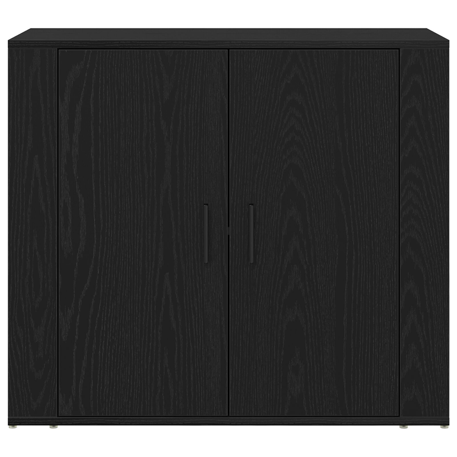 vidaXL Bufet cu sertar Stejar negru 240 x 33 x 70 cm Lemn compozit