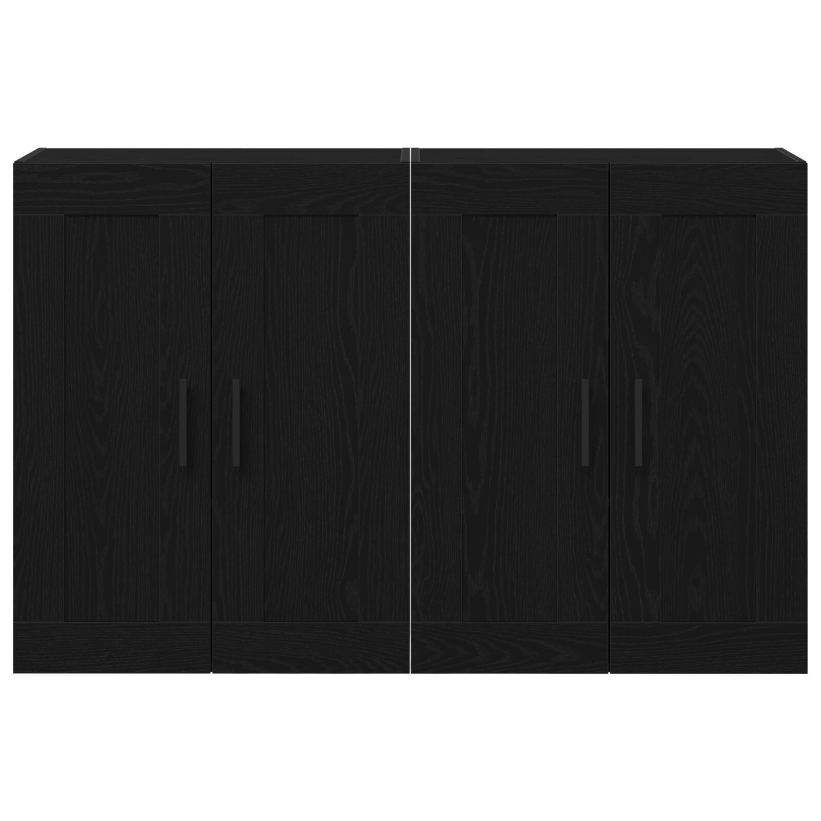 vidaXL Cabinet suspendat Pe perete 2 pcs Lemn vechi 160 x 34 x 90 cm vidaXL Cabinet suspendat Pe perete 2 pcs Lemn vechi 160 x 34 x 90 cm