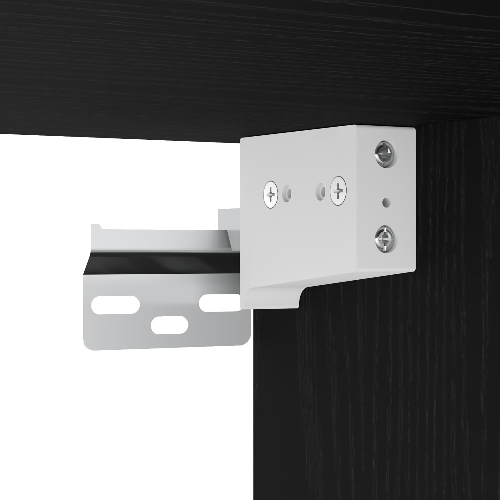vidaXL Cabinet suspendat Pe perete 2 pcs Stejar negru 160 x 34 x 90 cm vidaXL Cabinet suspendat Pe perete 2 pcs Stejar negru 160 x 34 x 90 cm