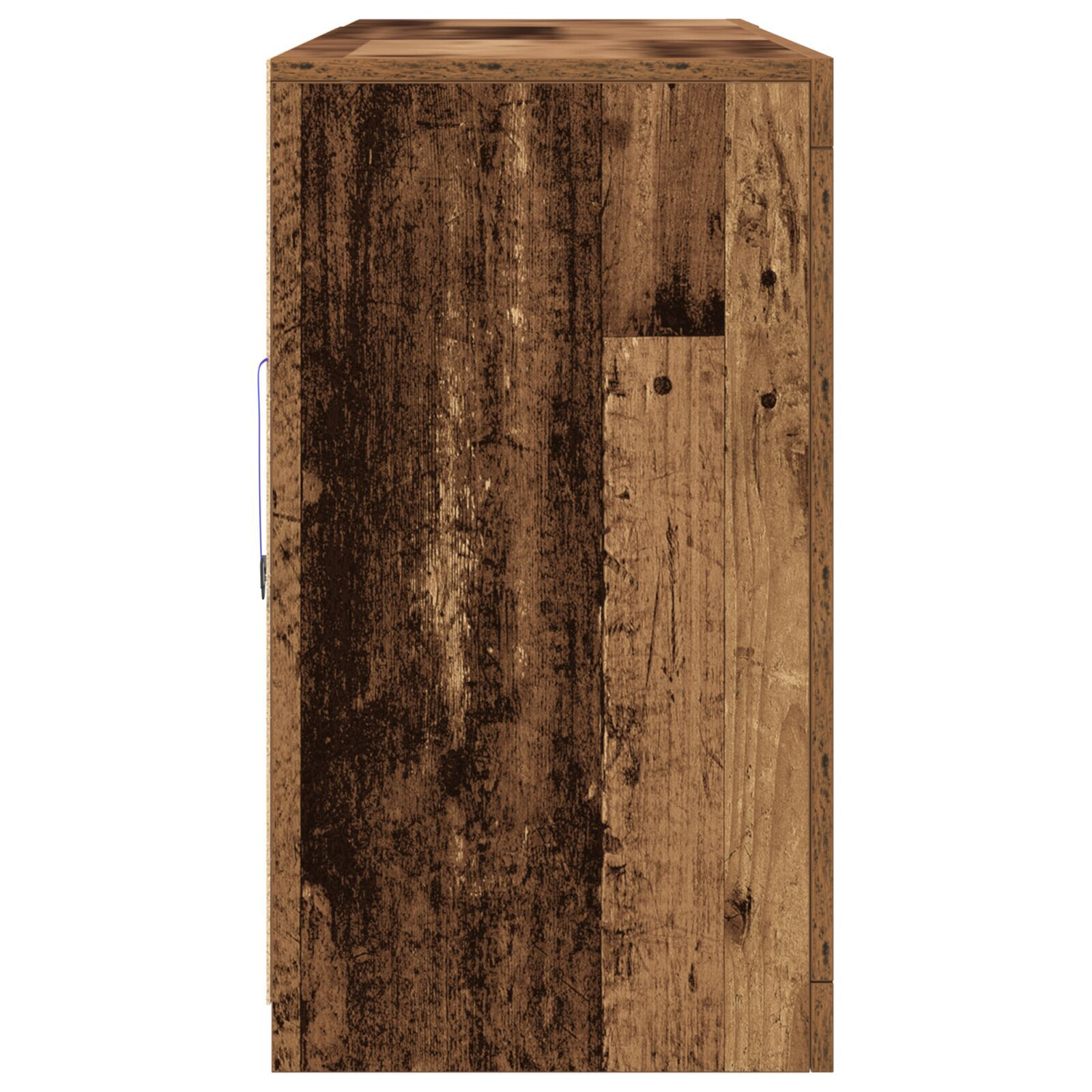 vidaXL Bufet cu lumini LED Lemn Vechi 162x37x67 cm Lemn Inginerit vidaXL Bufet cu lumini LED Lemn Vechi 162x37x67 cm Lemn Inginerit