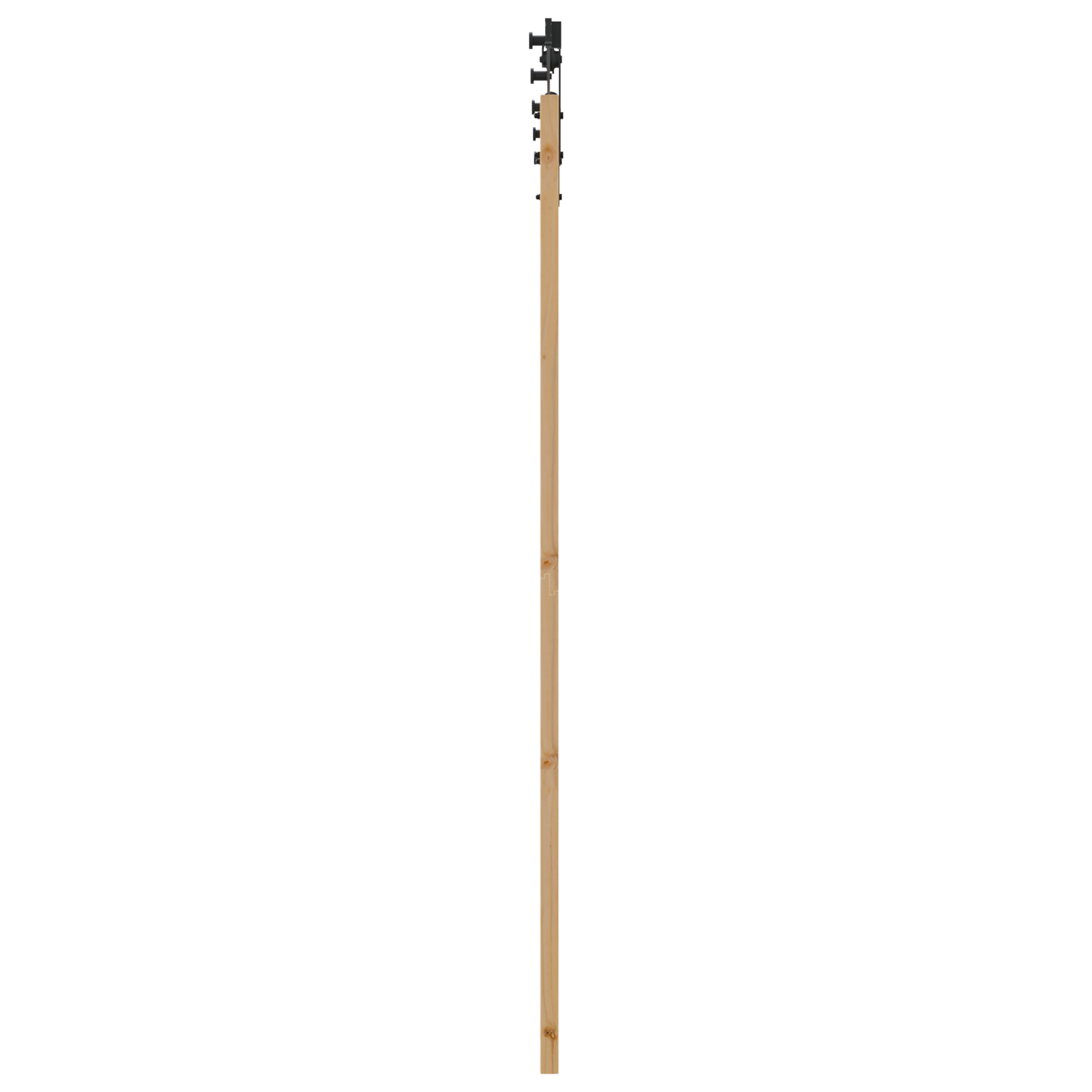 vidaXL Ușa Glisantă Manual Natural și negru 93 x 202 cm vidaXL Ușa Glisantă Manual Natural și negru 93 x 202 cm