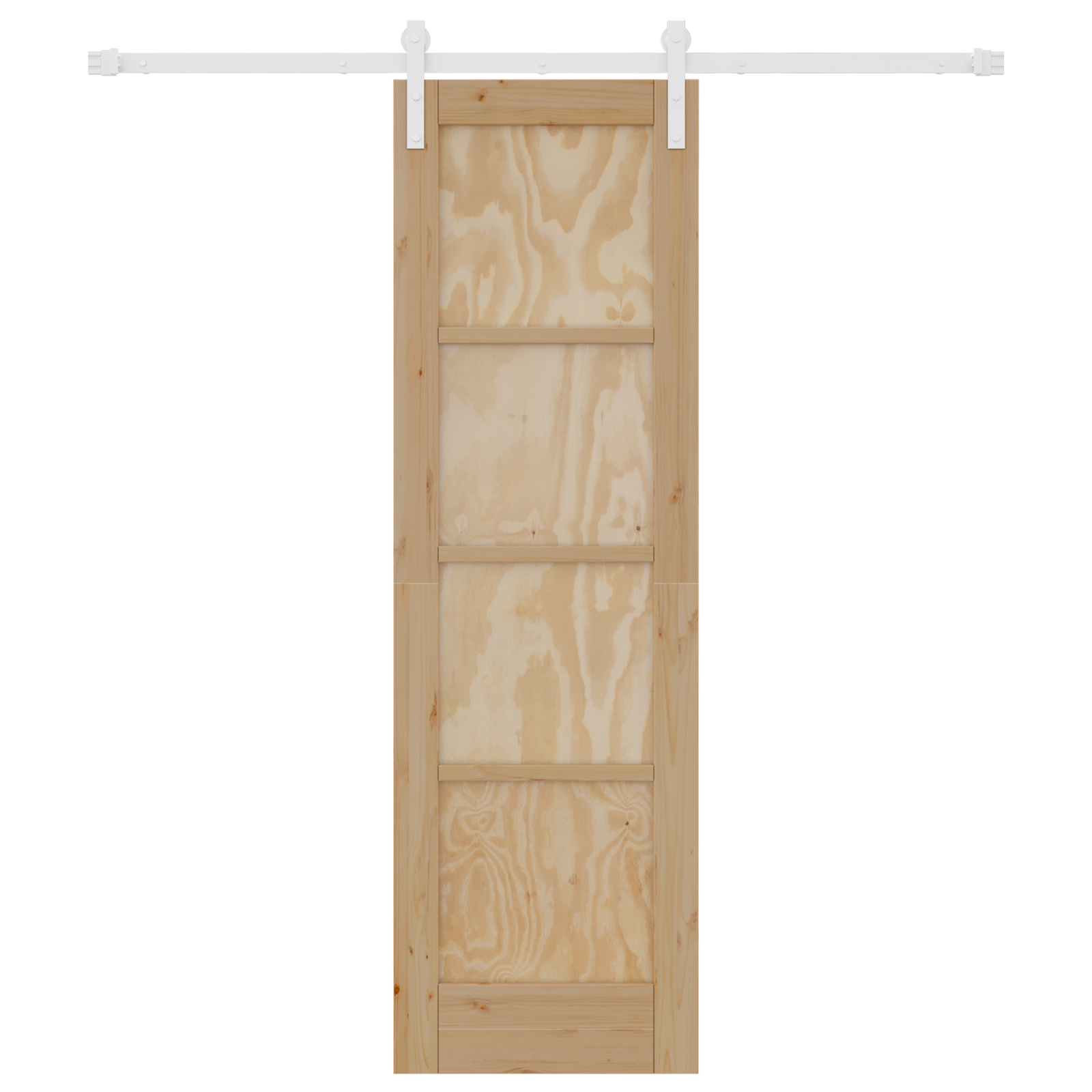 vidaXL Ușa Glisantă Manual Natural și alb 61 x 198.5 cm vidaXL Ușa Glisantă Manual Natural și alb 61 x 198.5 cm