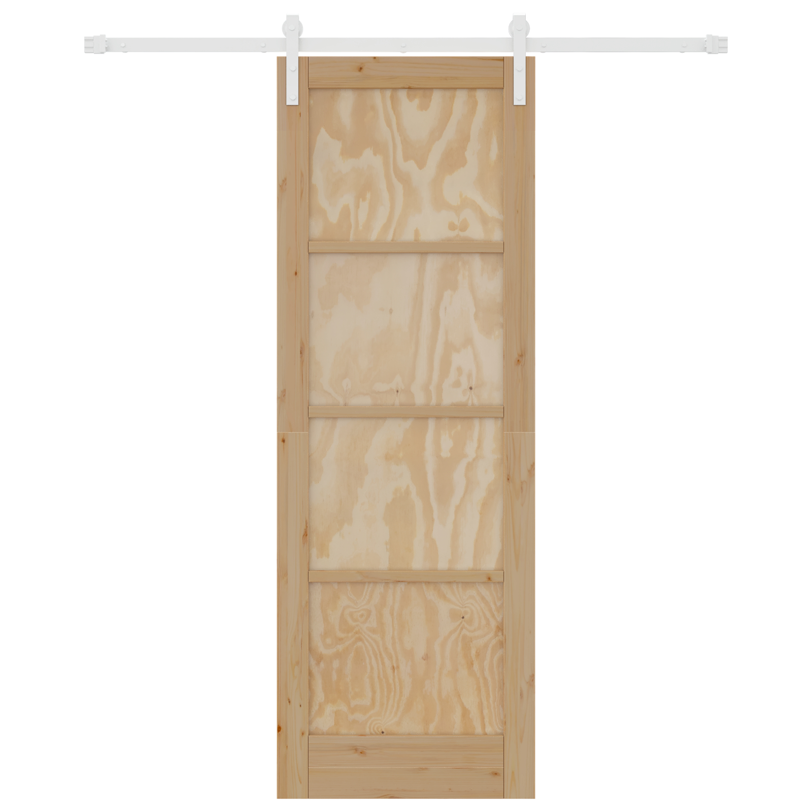 vidaXL Ușa Glisantă Manual Natural și alb 73.5 x 211 cm vidaXL Ușa Glisantă Manual Natural și alb 73.5 x 211 cm
