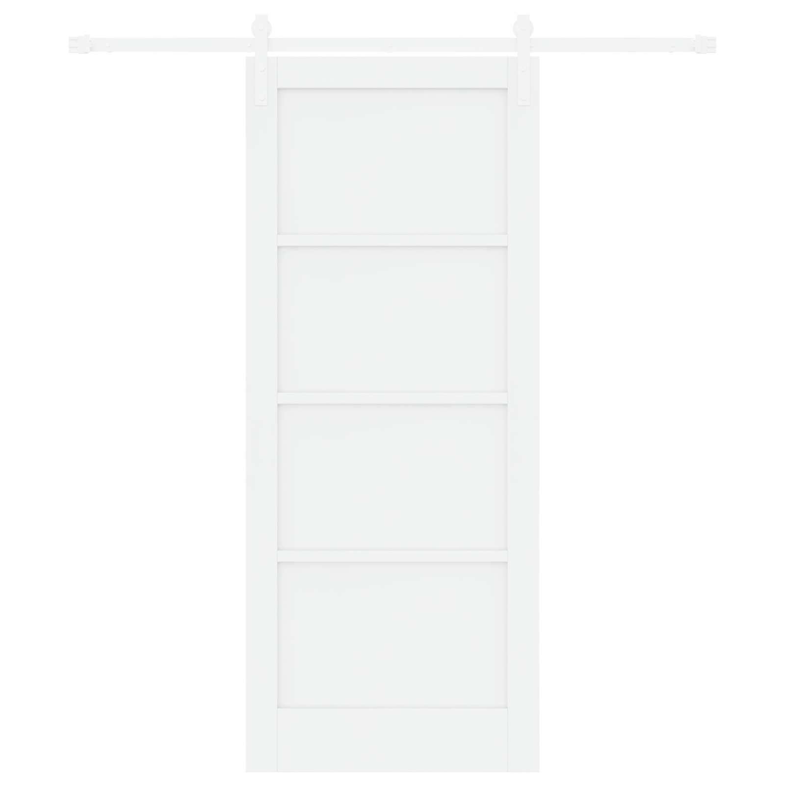 vidaXL Ușa Glisantă Manual Alb 83 x 202 cm Lemn de pin solid și oțel vidaXL Ușa Glisantă Manual Alb 83 x 202 cm Lemn de pin solid și oțel