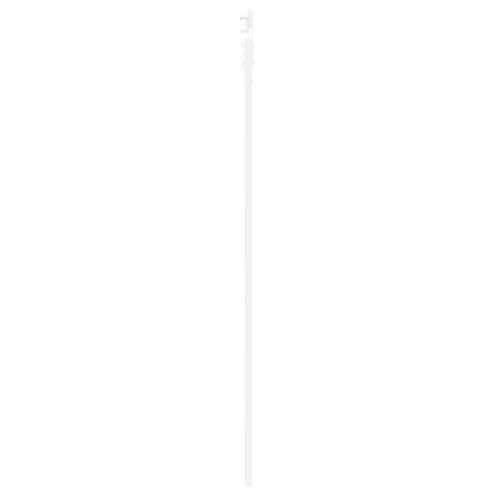 vidaXL Ușa Glisantă Manual Alb 83 x 232 cm Lemn de pin solid și oțel vidaXL Ușa Glisantă Manual Alb 83 x 232 cm Lemn de pin solid și oțel