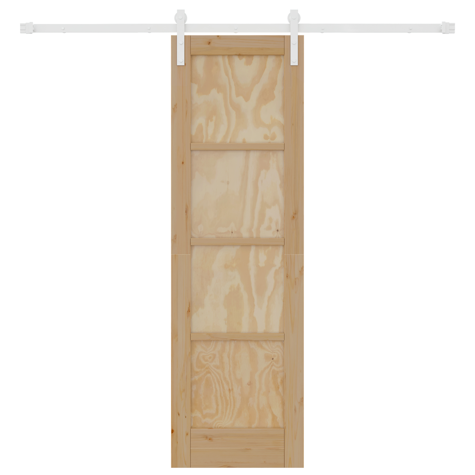 vidaXL Ușa Glisantă Manual Natural și alb 61 x 198.5 cm vidaXL Ușa Glisantă Manual Natural și alb 61 x 198.5 cm