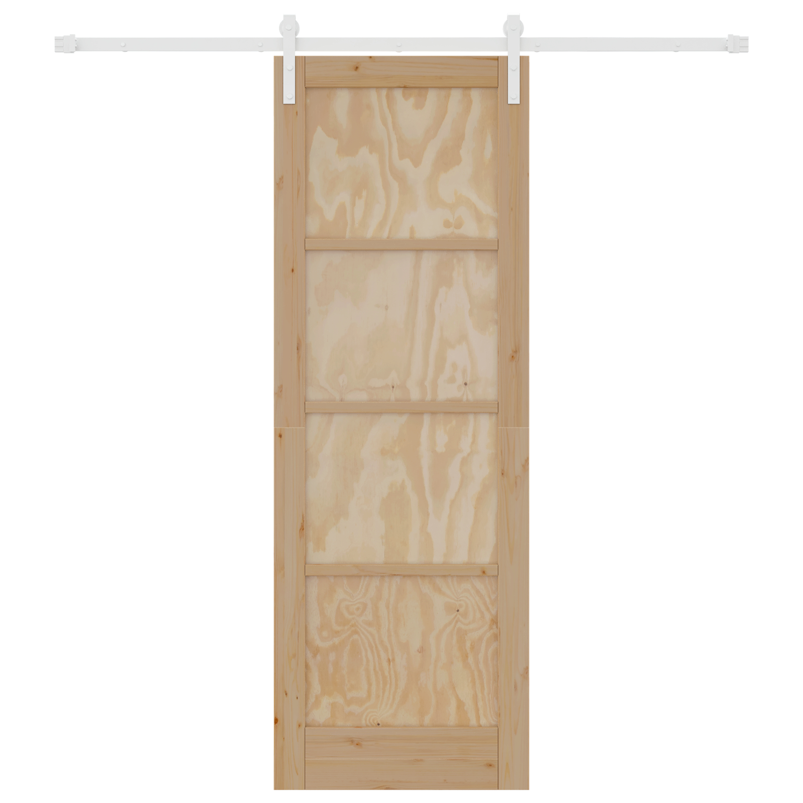 vidaXL Ușa Glisantă Manual Natural și alb 73.5 x 211 cm vidaXL Ușa Glisantă Manual Natural și alb 73.5 x 211 cm