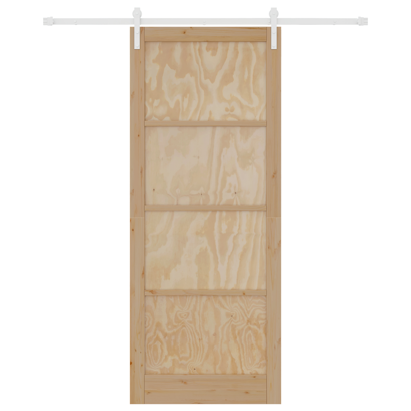 vidaXL Ușa Glisantă Manual Natural și alb 93 x 232 cm vidaXL Ușa Glisantă Manual Natural și alb 93 x 232 cm