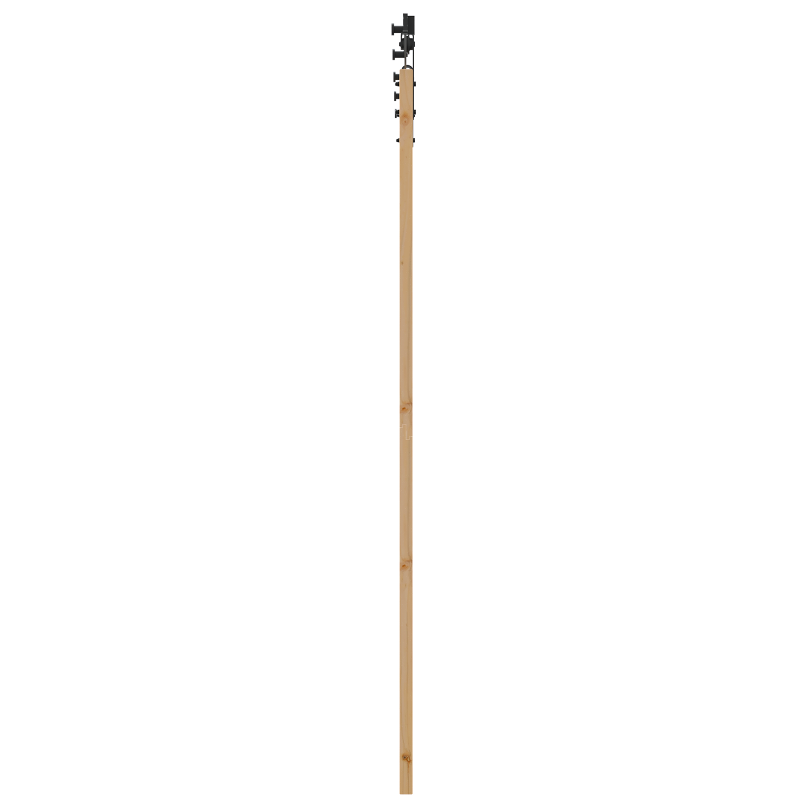 Ușă Glisantă vidaXL cu Set de Accesorii 73.5x211 cm Lemn Solid Pin
