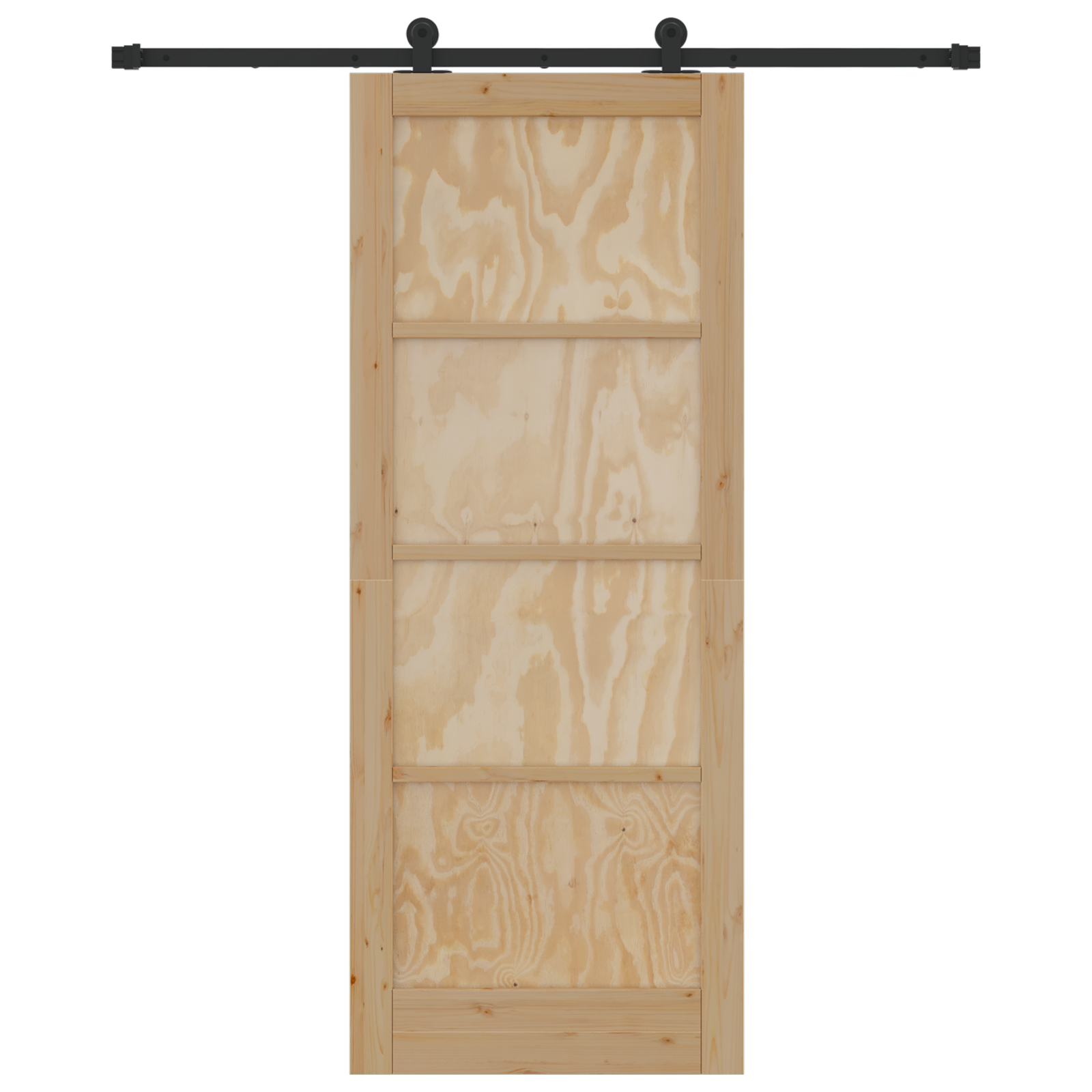 Ușa glisantă vidaXL cu accesorii 83x211 cm din lemn masiv de pin
