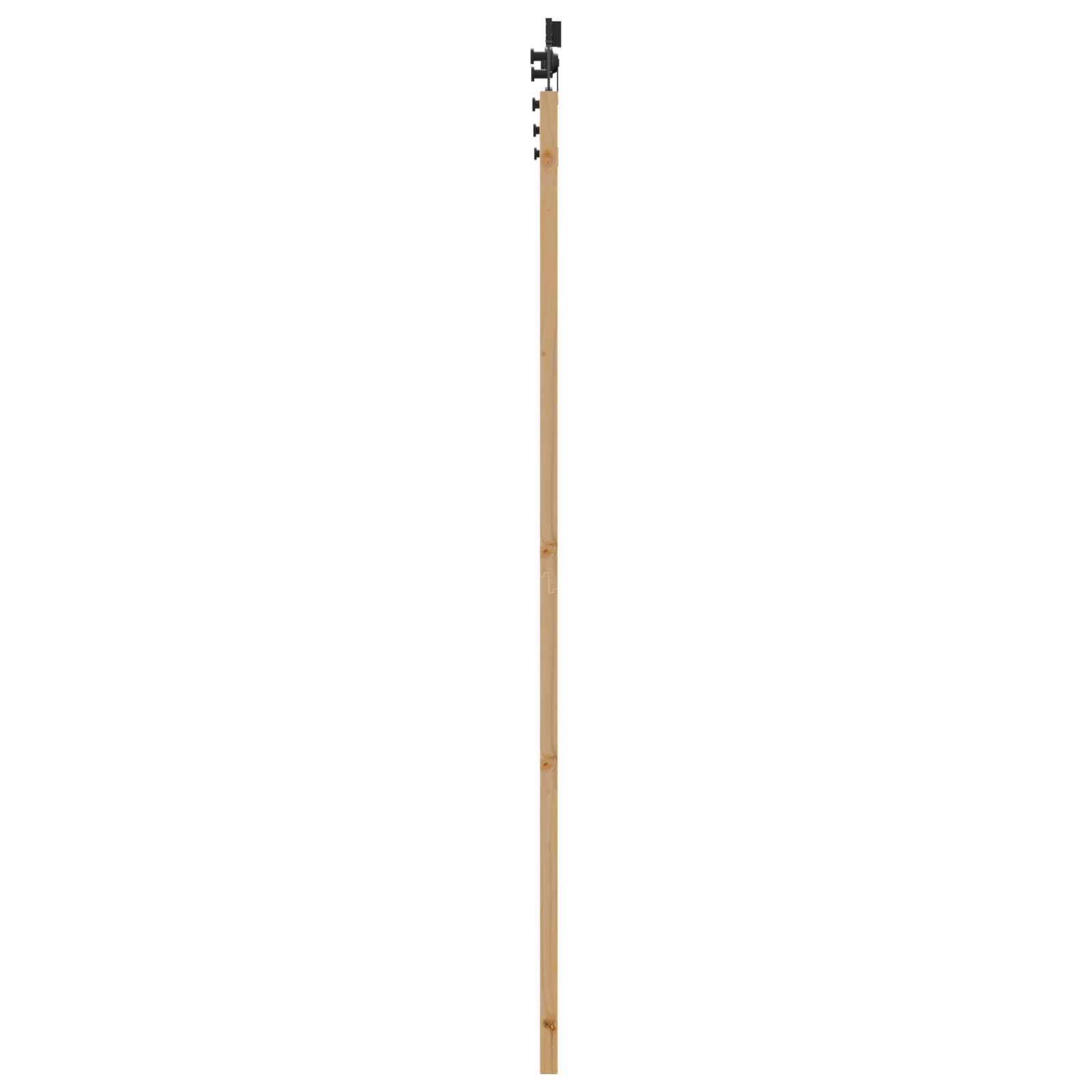 Ușa glisantă vidaXL cu accesorii 83x211 cm din lemn masiv de pin