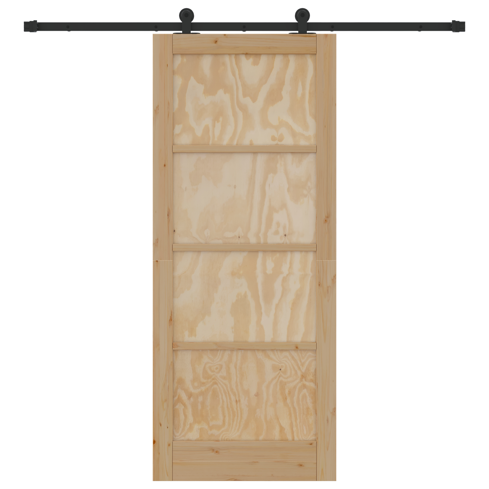 Ușă glisantă vidaXL cu accesorii 83x202 cm din lemn masiv de pin Ușă glisantă vidaXL cu accesorii 83x202 cm din lemn masiv de pin