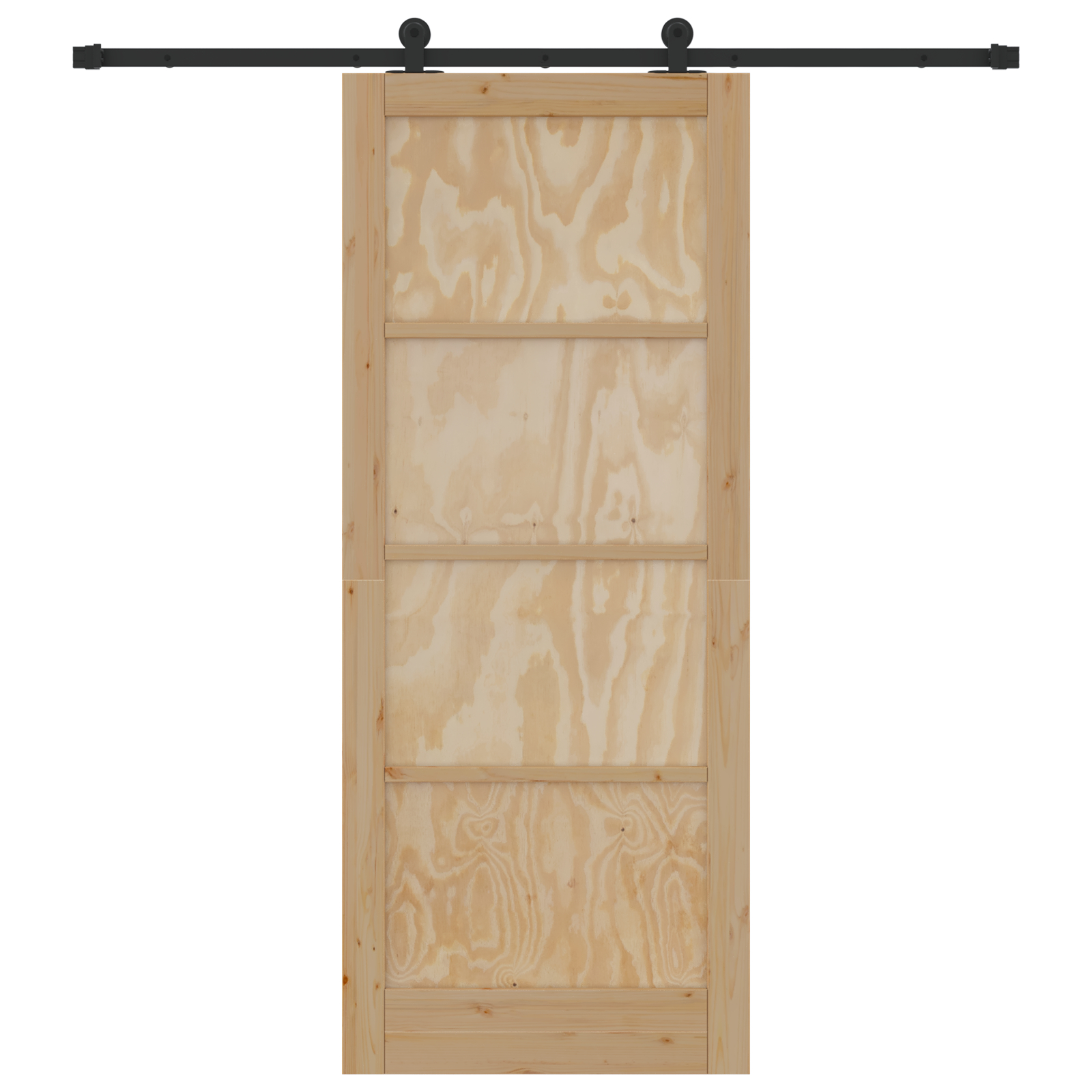 Ușa glisantă vidaXL cu accesorii 86x211 cm Lemn masiv Pin