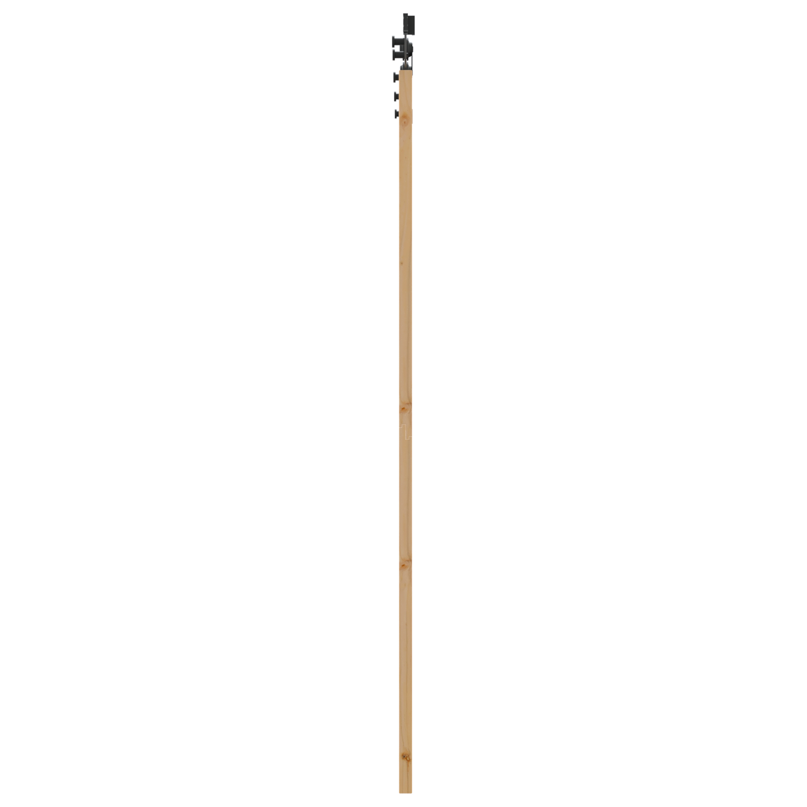 Ușa glisantă vidaXL cu accesorii 86x211 cm Lemn masiv Pin