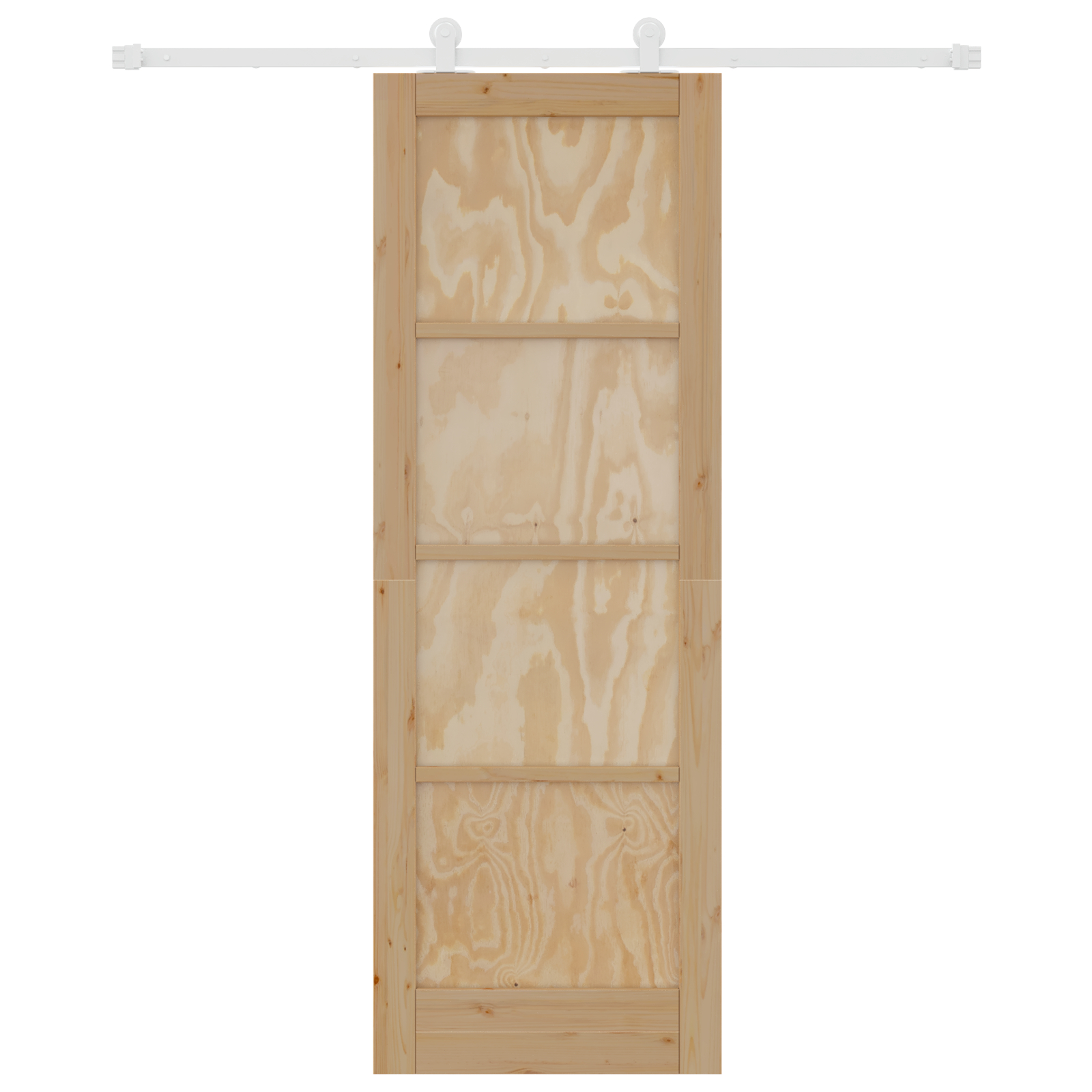 Ușa glisantă vidaXL cu set de accesorii 73.5x211 cm Lemn de pin