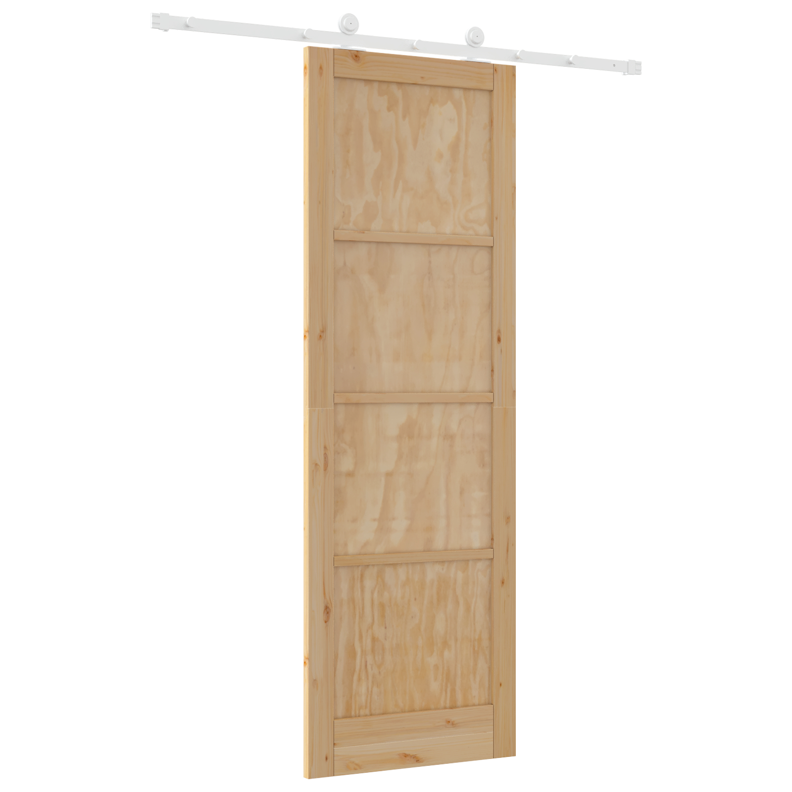 Ușa glisantă vidaXL cu accesorii 78x232 cm Lemn masiv de pin Ușa glisantă vidaXL cu accesorii 78x232 cm Lemn masiv de pin