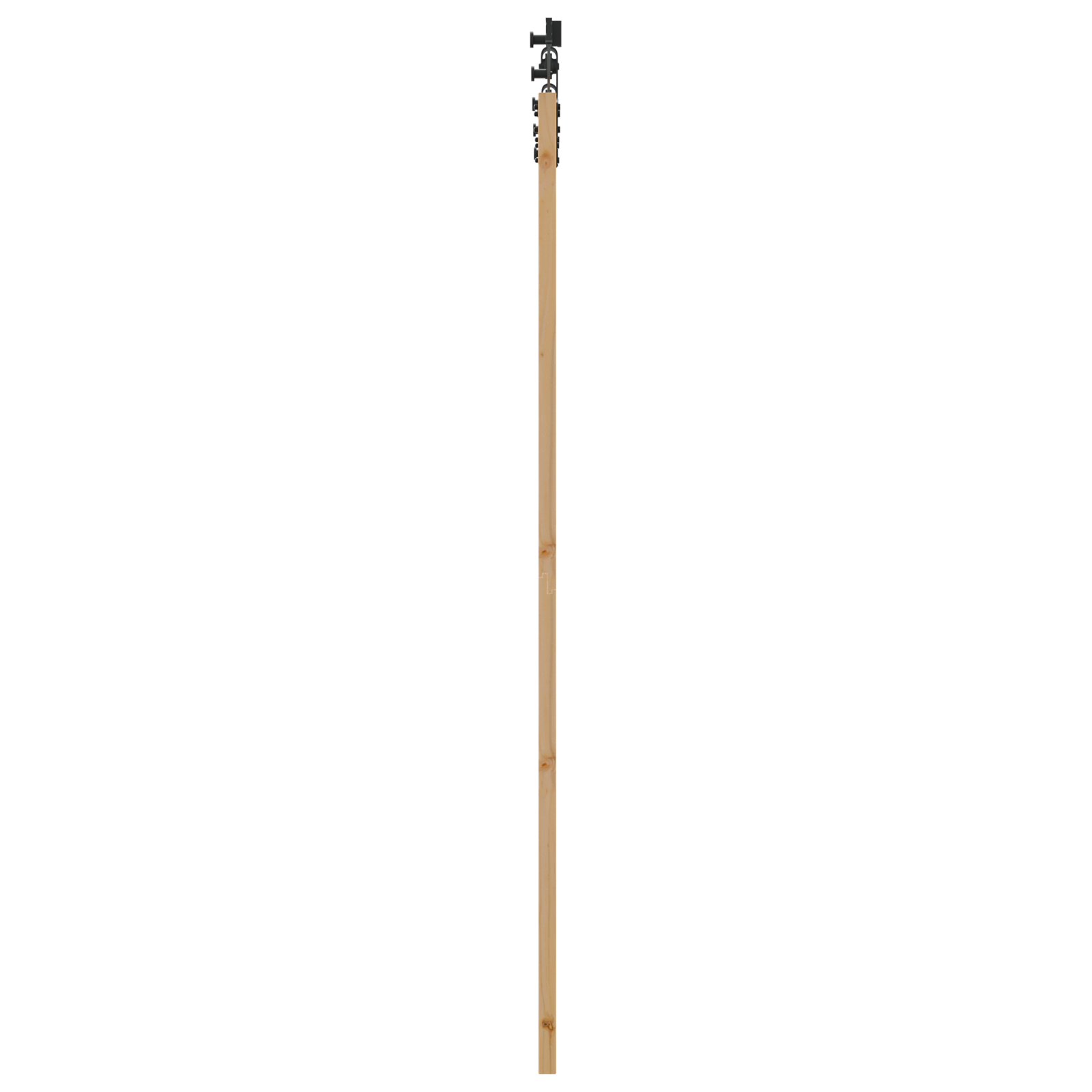 Ușa glisantă vidaXL cu set de accesorii 78x211 cm Lemn masiv de pin
