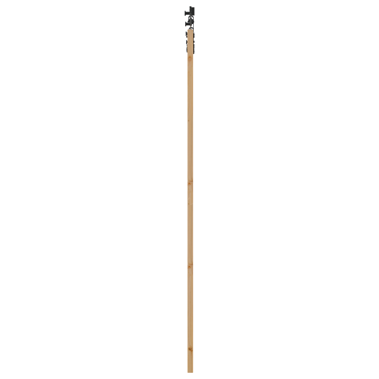 Ușa Glisantă vidaXL cu Set de Accesorii 78x232 cm Lemn Solid Pin