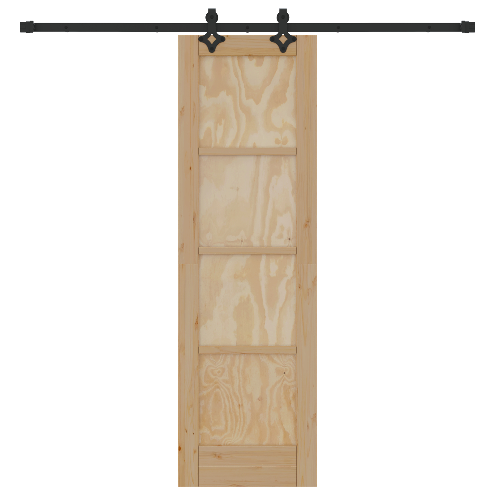 Ușă glisantă vidaXL cu set de accesorii 61x198.5 cm Lemn masiv de pin