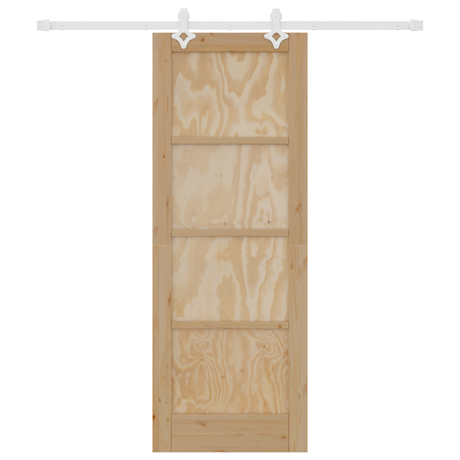 vidaXL Ușă Culisantă Manual Natural și alb 73.5 x 198.5 cm vidaXL Ușă Culisantă Manual Natural și alb 73.5 x 198.5 cm
