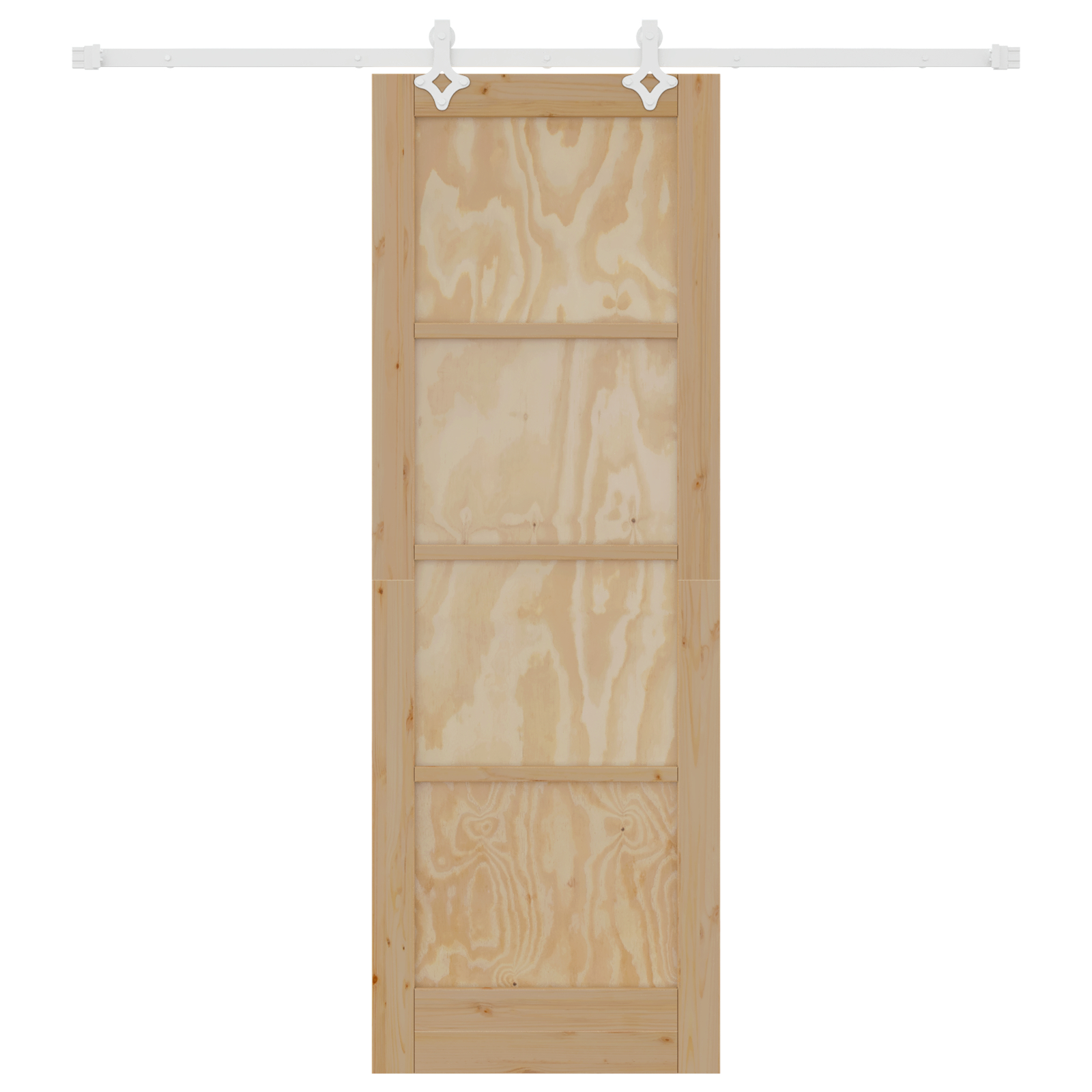 vidaXL Ușă Culisantă Manual Natural și alb 73.5 x 211 cm vidaXL Ușă Culisantă Manual Natural și alb 73.5 x 211 cm