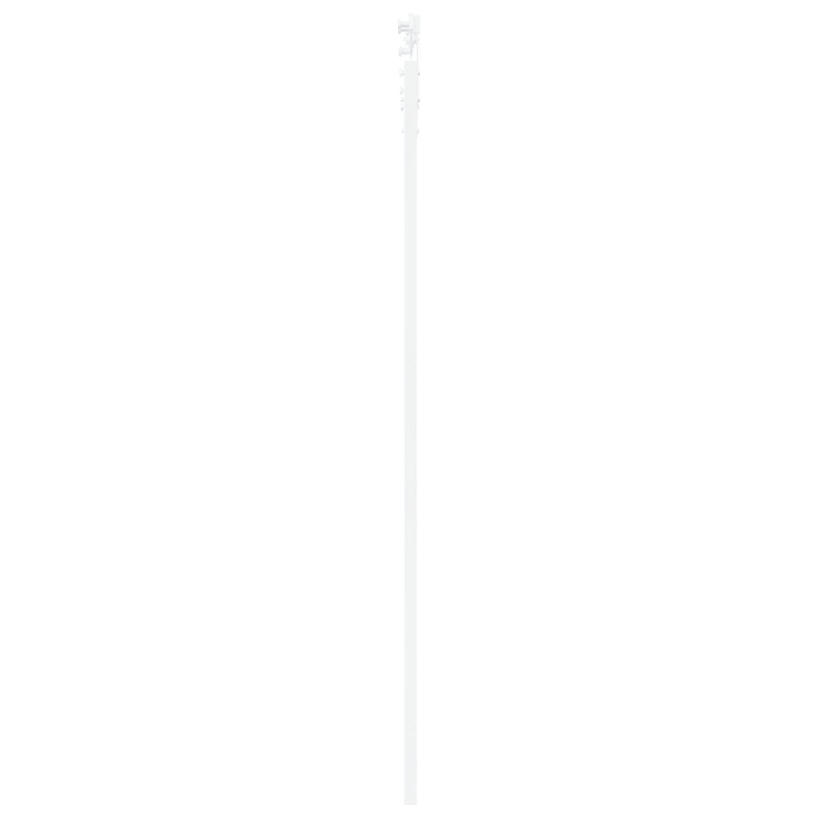vidaXL Ușă glisantă Manual Alb 83 x 232 cm Lemn masiv de pin și oțel vidaXL Ușă glisantă Manual Alb 83 x 232 cm Lemn masiv de pin și oțel