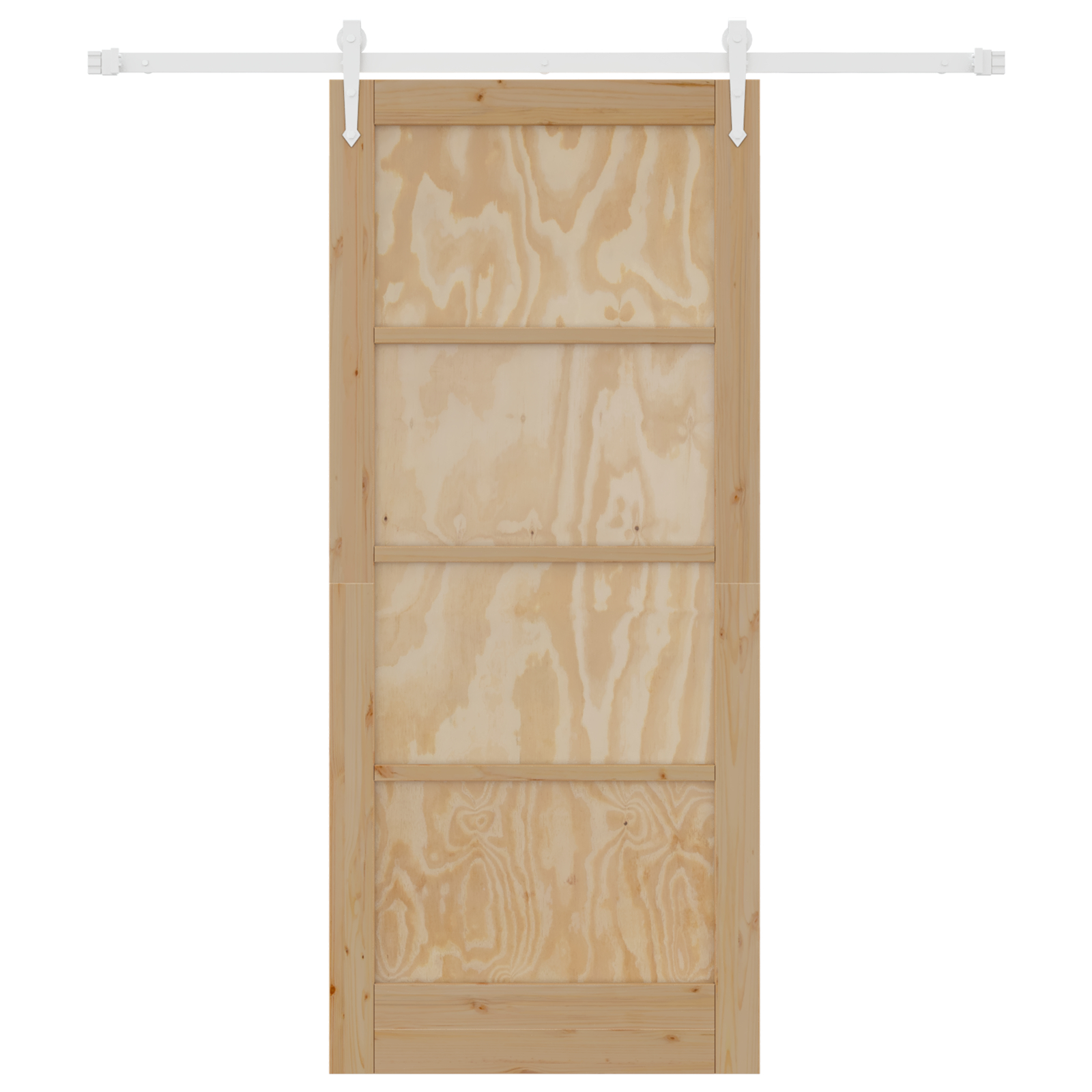 vidaXL Ușă glisantă Manual Natural și alb 86 x 198.5 cm
