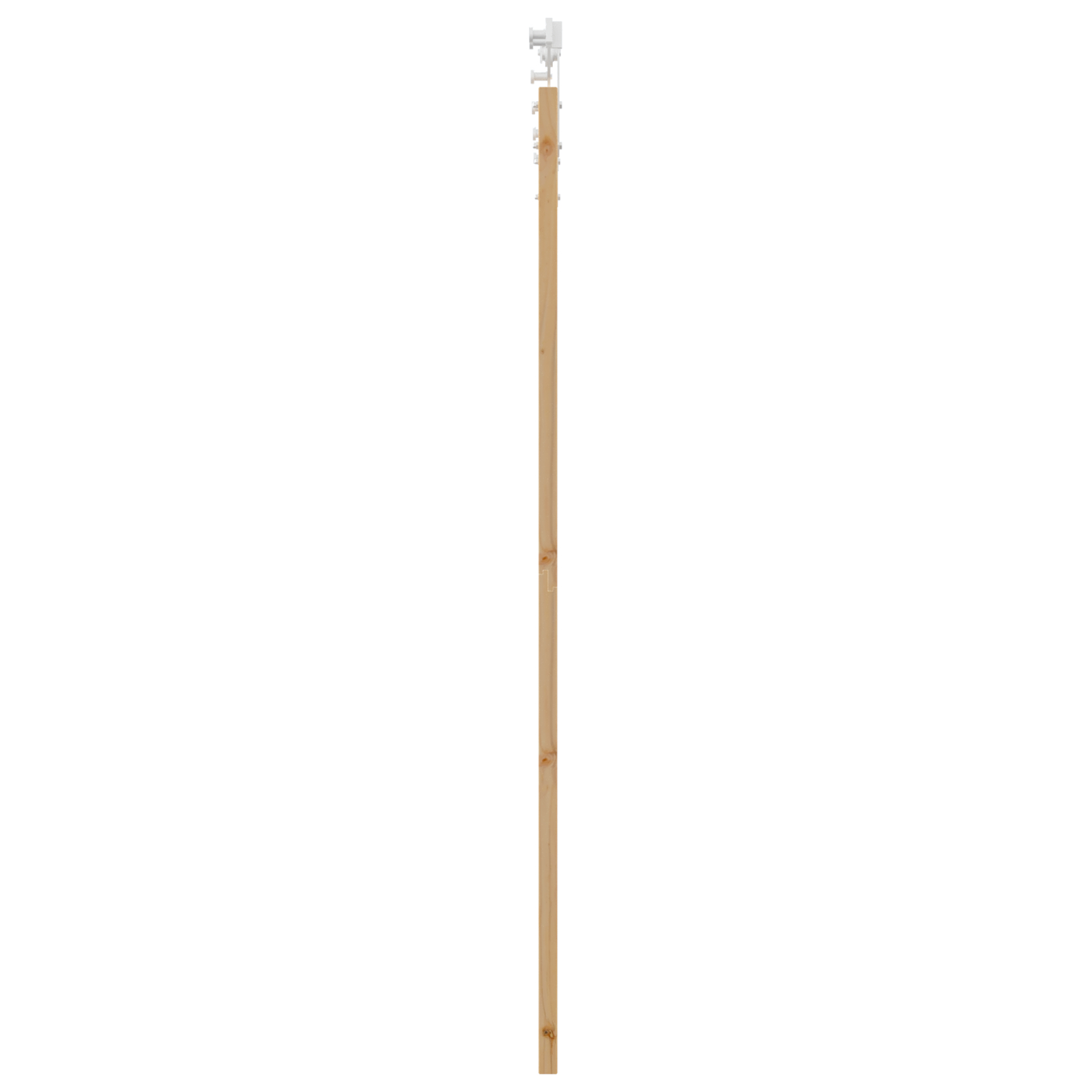 vidaXL Ușă glisantă Manual Natural și alb 93 x 202 cm vidaXL Ușă glisantă Manual Natural și alb 93 x 202 cm