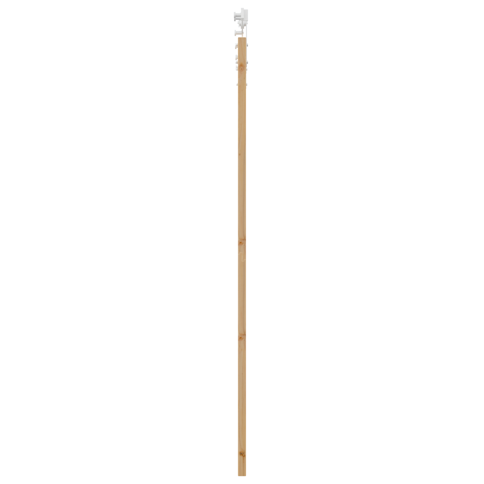 vidaXL Ușă glisantă Manual Natural și alb 93 x 211 cm vidaXL Ușă glisantă Manual Natural și alb 93 x 211 cm