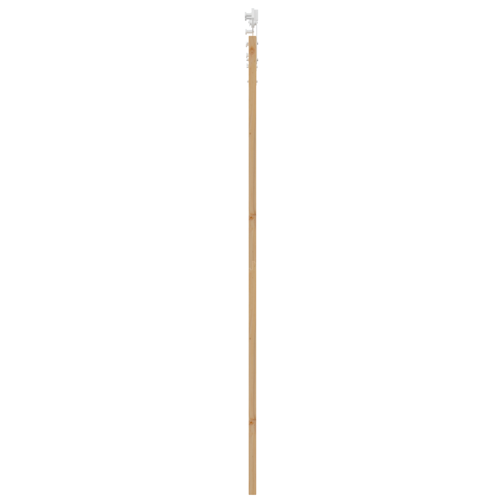 vidaXL Ușă glisantă Manual Natural și alb 93 x 232 cm vidaXL Ușă glisantă Manual Natural și alb 93 x 232 cm