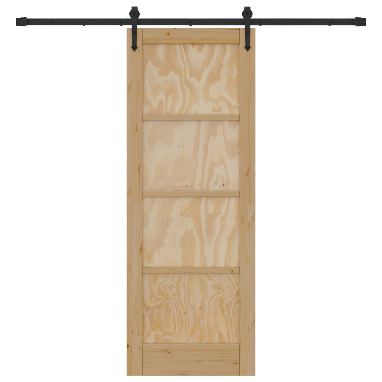 vidaXL Ușă glisantă Manual Natural și negru 73.5 x 198.5 cm vidaXL Ușă glisantă Manual Natural și negru 73.5 x 198.5 cm
