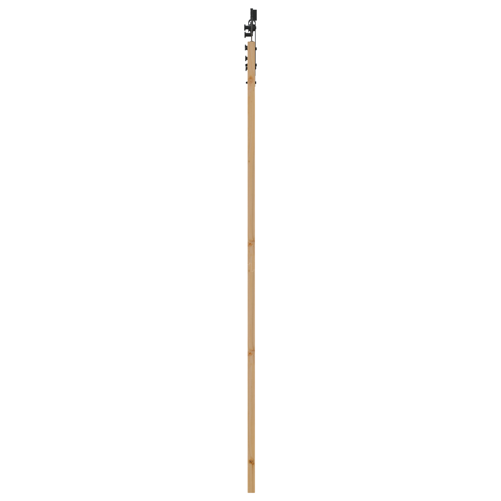 vidaXL Ușă glisantă Manual Natural și negru 78 x 232 cm vidaXL Ușă glisantă Manual Natural și negru 78 x 232 cm