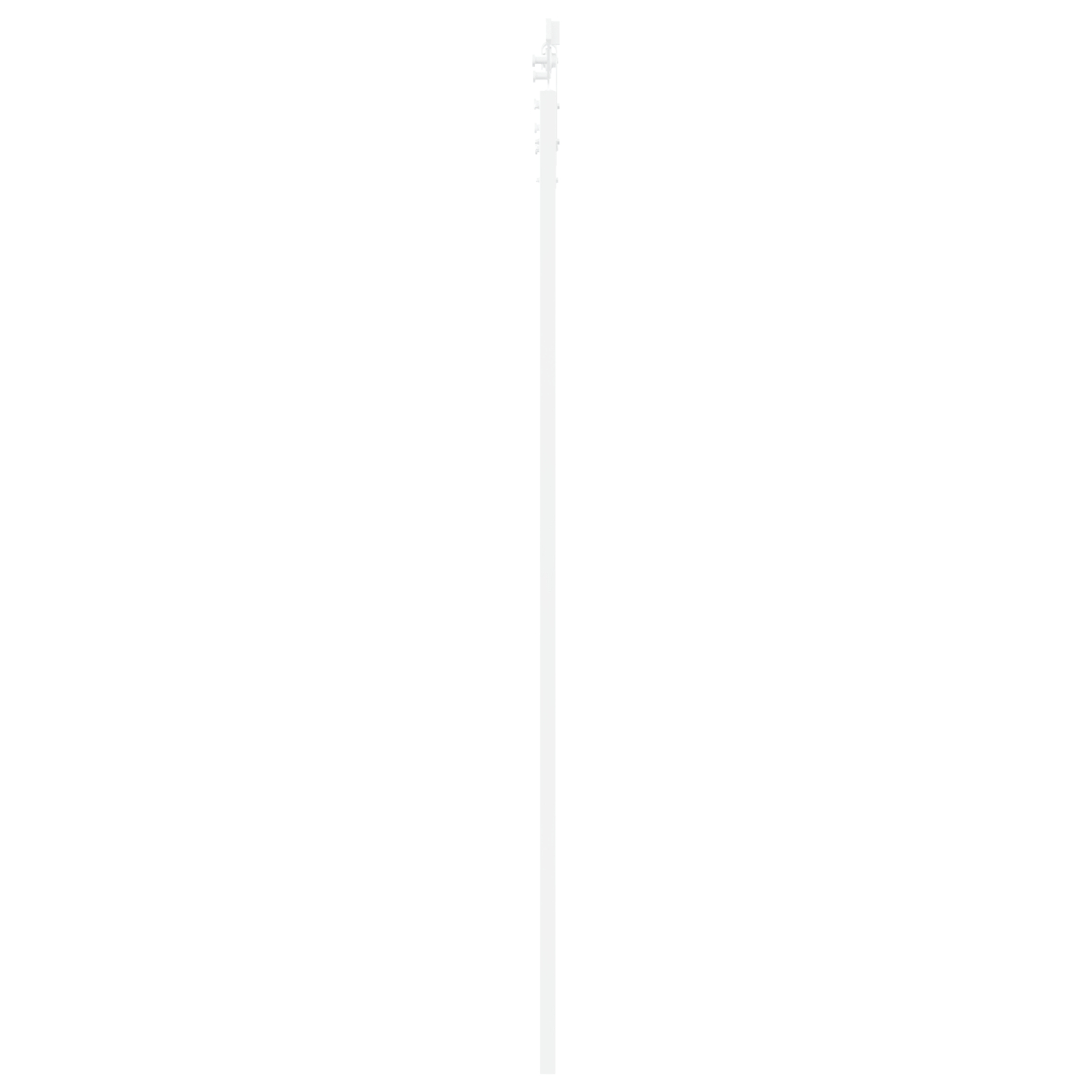 vidaXL Ușă glisantă Manual Alb 78 x 232 cm Lemn masiv de pin și oțel vidaXL Ușă glisantă Manual Alb 78 x 232 cm Lemn masiv de pin și oțel