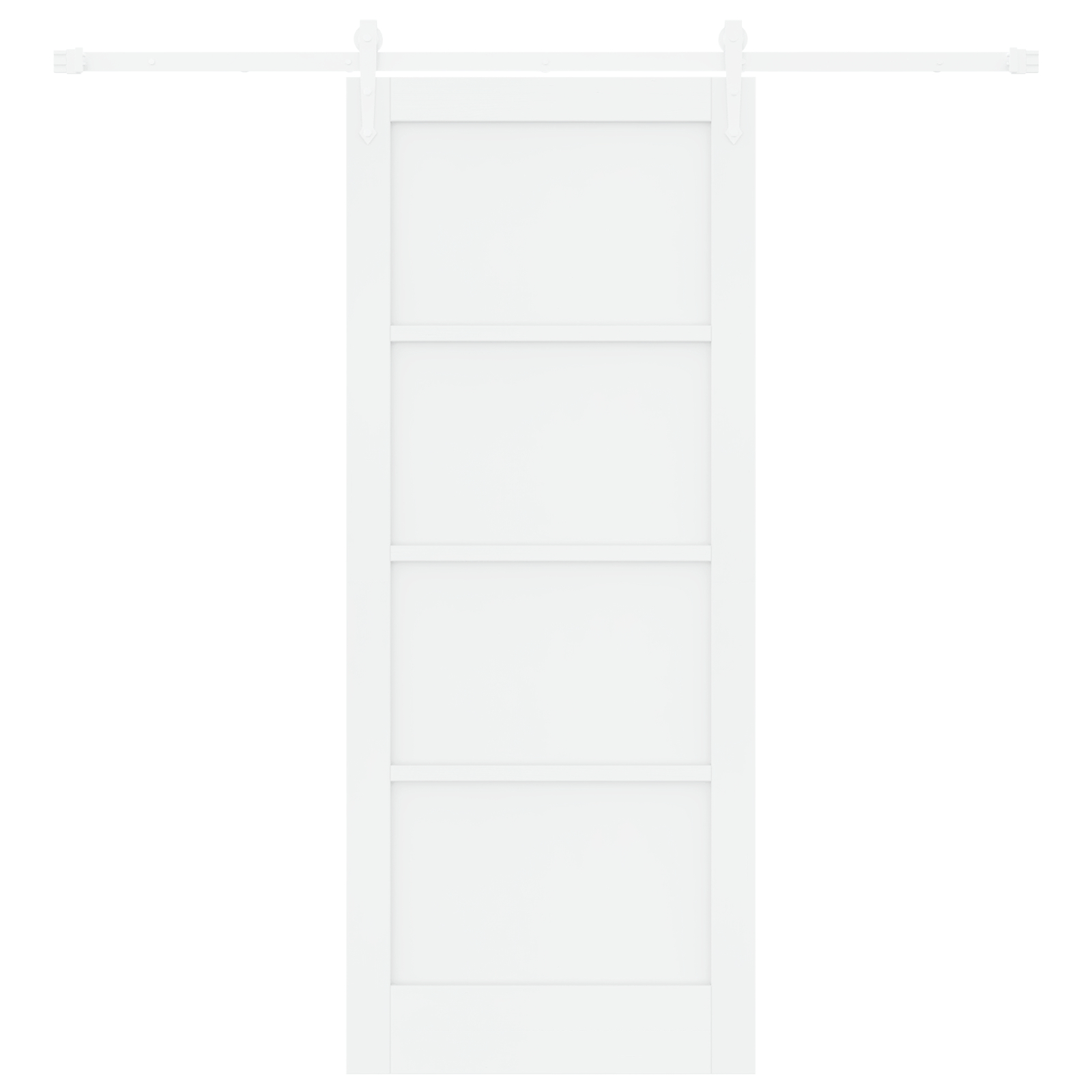 vidaXL Ușă glisantă Manual Alb 83 x 202 cm Lemn masiv de pin și oțel vidaXL Ușă glisantă Manual Alb 83 x 202 cm Lemn masiv de pin și oțel