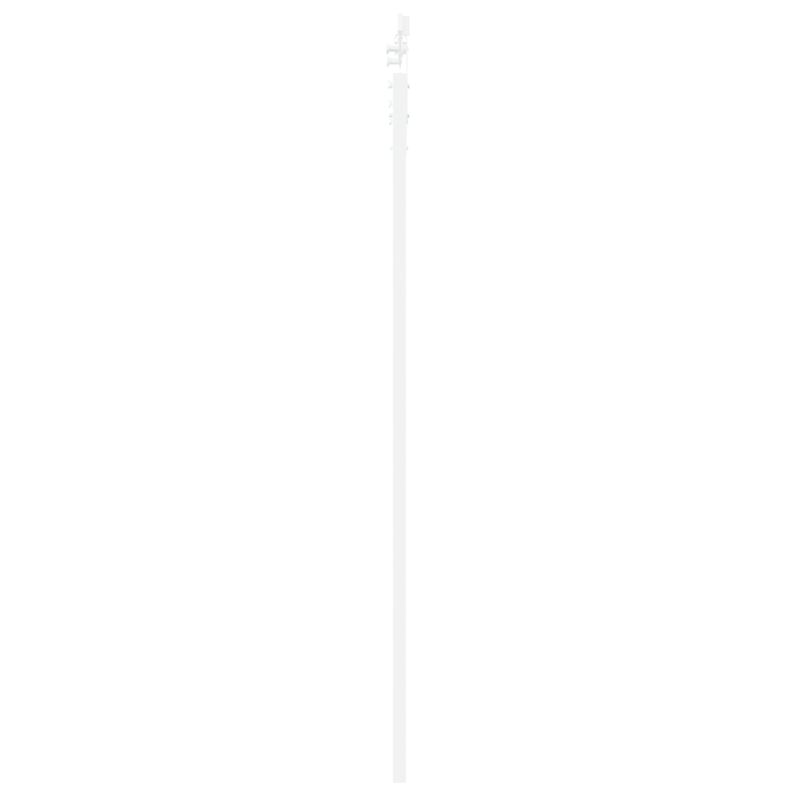vidaXL Ușă glisantă Manual Alb 83 x 202 cm Lemn masiv de pin și oțel vidaXL Ușă glisantă Manual Alb 83 x 202 cm Lemn masiv de pin și oțel