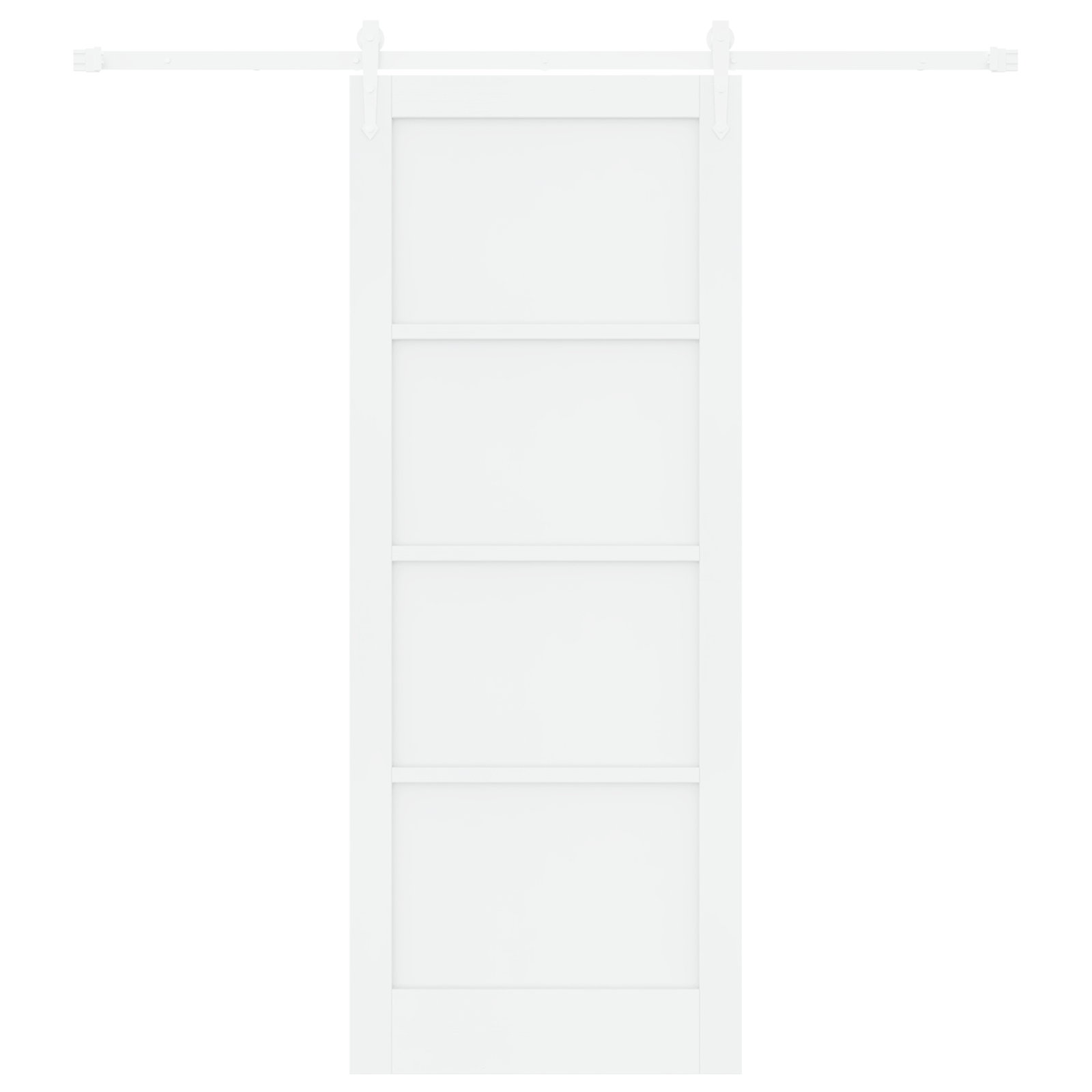 vidaXL Ușă glisantă Manual Alb 83 x 211 cm Lemn masiv de pin și oțel vidaXL Ușă glisantă Manual Alb 83 x 211 cm Lemn masiv de pin și oțel