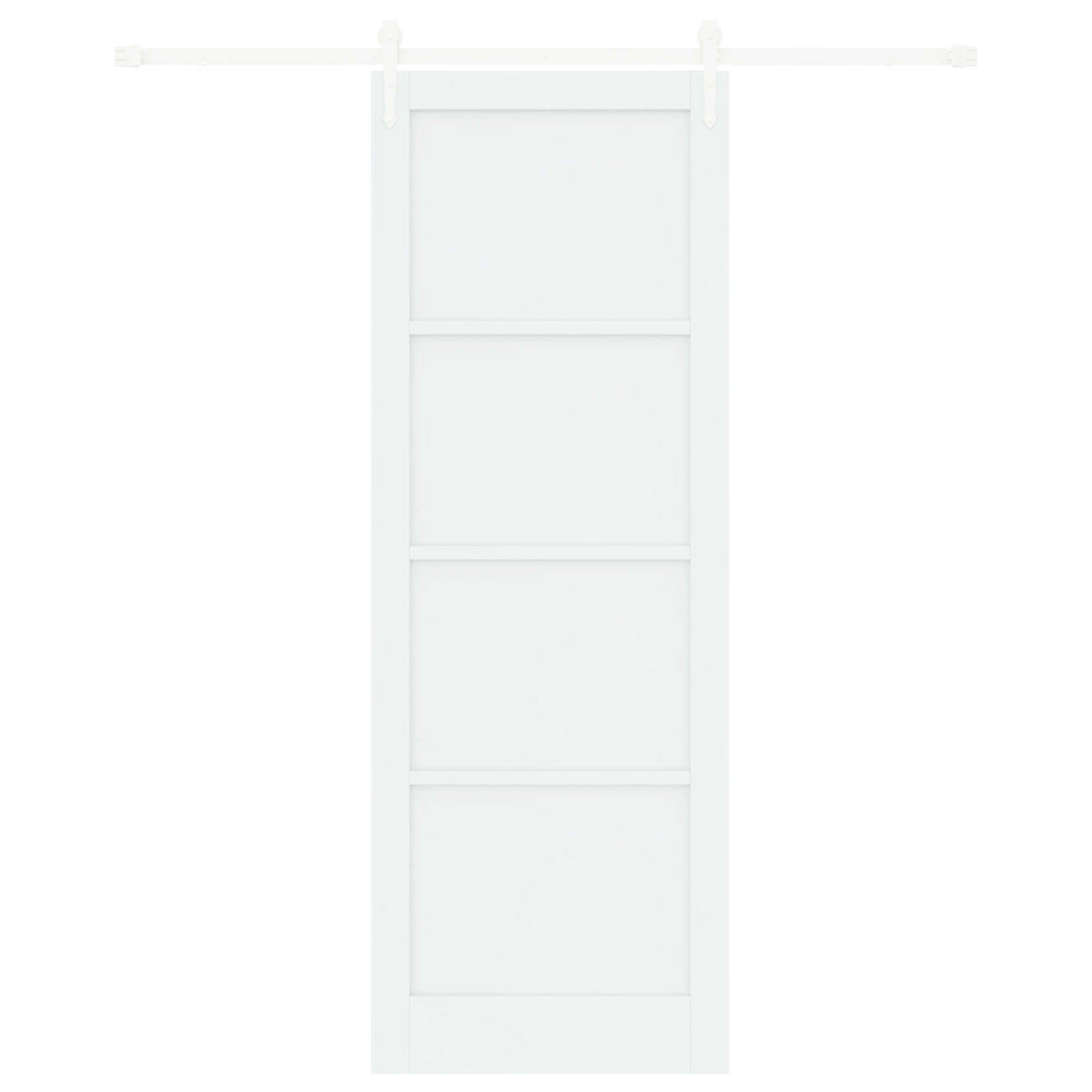 vidaXL Ușă glisantă Manual Alb 83 x 232 cm Lemn masiv de pin și oțel vidaXL Ușă glisantă Manual Alb 83 x 232 cm Lemn masiv de pin și oțel