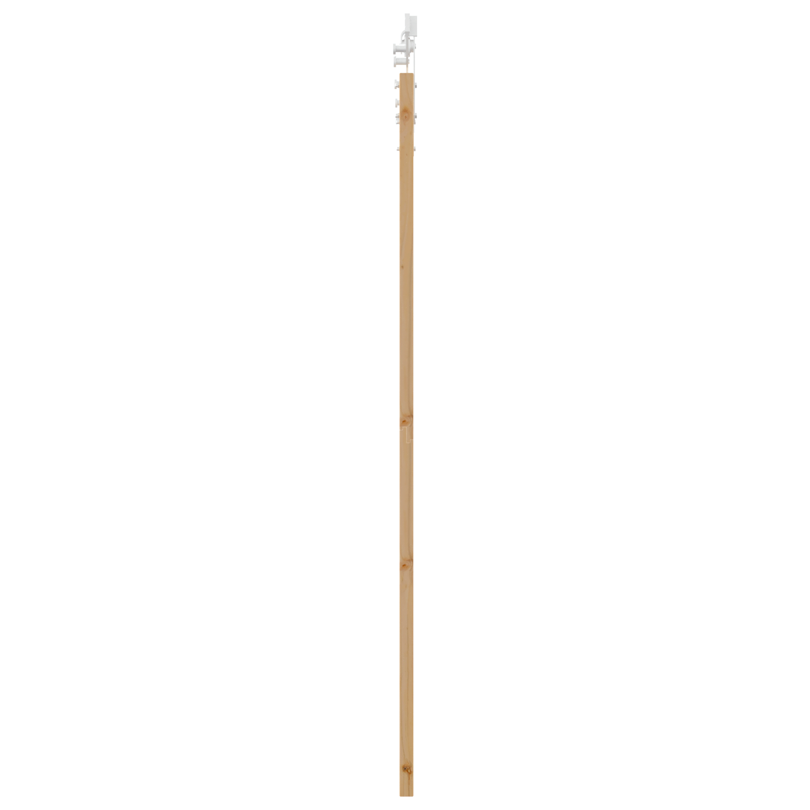 vidaXL Ușă glisantă Manual Natural și alb 86 x 198.5 cm vidaXL Ușă glisantă Manual Natural și alb 86 x 198.5 cm