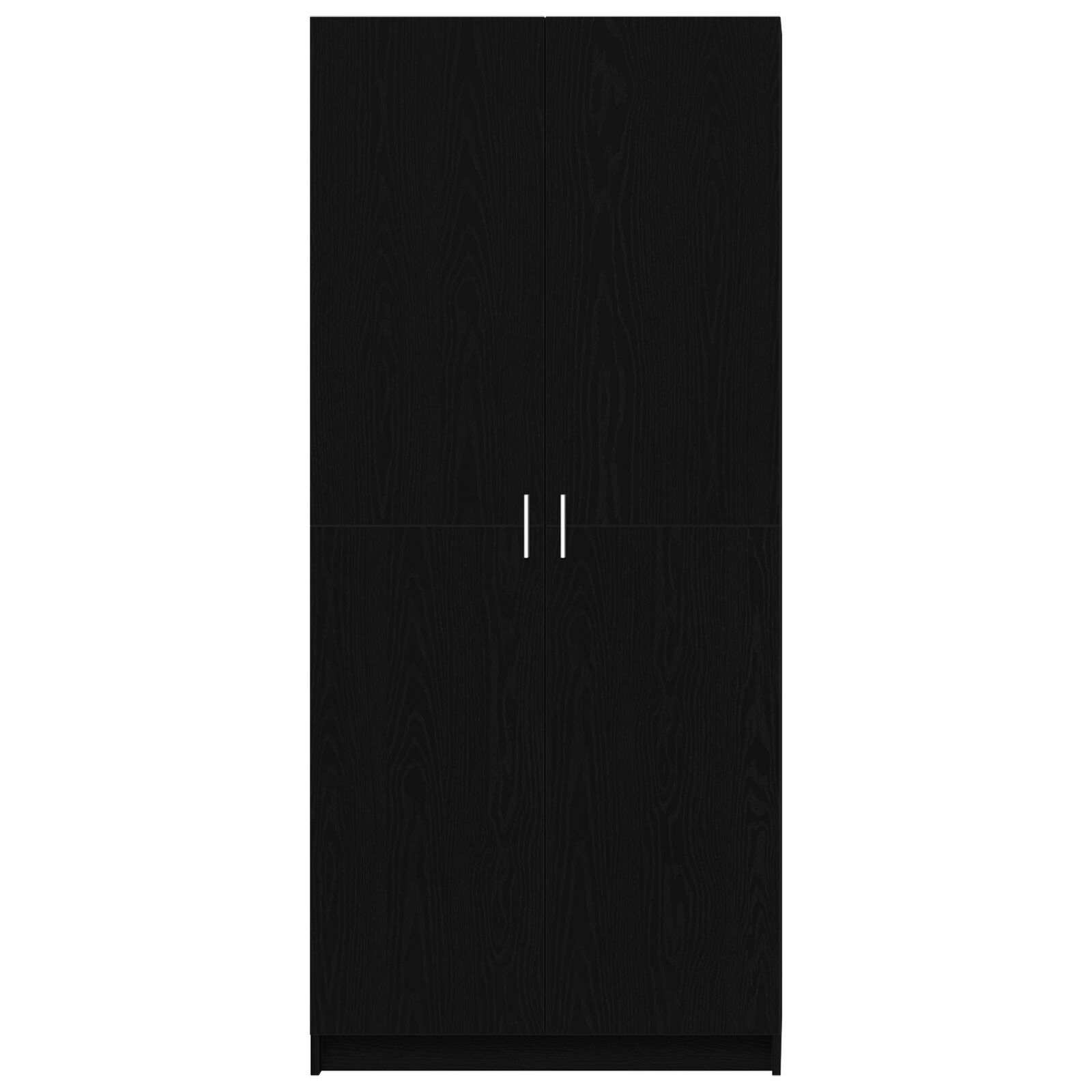 vidaXL Dulap Negre Stejar 80x51x180 cm Lemn prelucrat vidaXL Dulap Negre Stejar 80x51x180 cm Lemn prelucrat