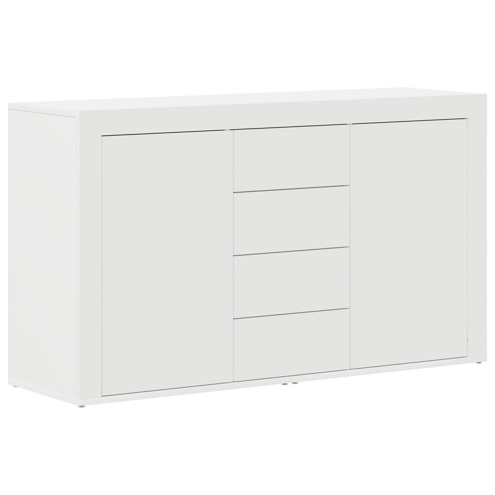 vidaXL Bufet Alb Alb Lemn 120 x 36 x 69 cm Depozitare Bufet Alb vidaXL Bufet Alb Alb Lemn 120 x 36 x 69 cm Depozitare Bufet Alb