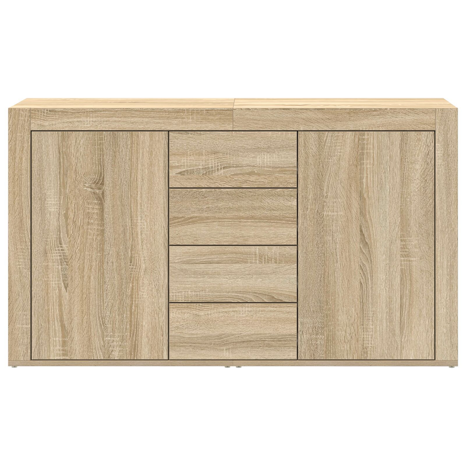 vidaXL Bufet Stejar Sonoma Lemn prelucrat 120 x 36 x 69 cm Depozitare vidaXL Bufet Stejar Sonoma Lemn prelucrat 120 x 36 x 69 cm Depozitare