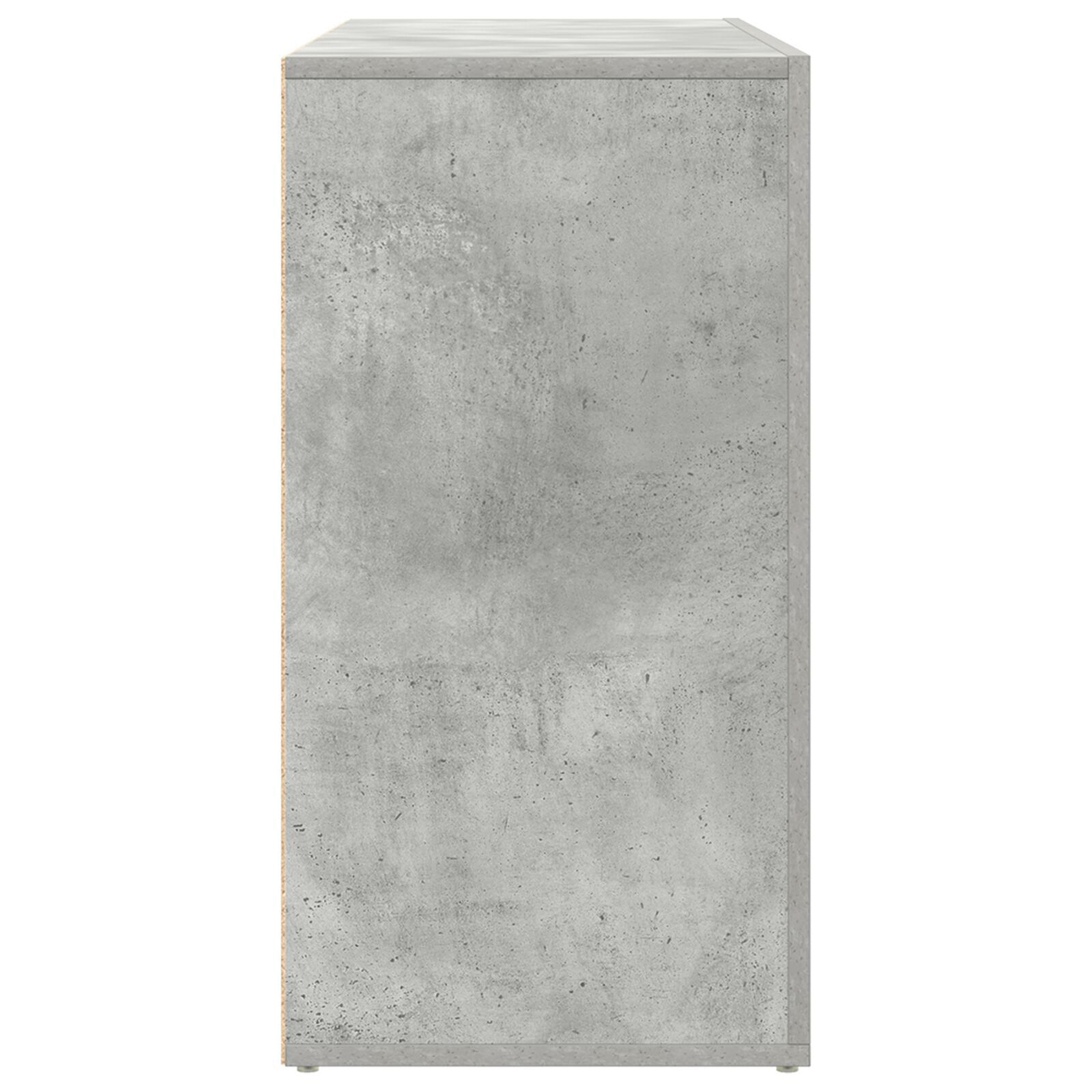 vidaXL Bufet Gri Beton Lemn Prelucrat 120 x 36 x 69 cm Depozitare