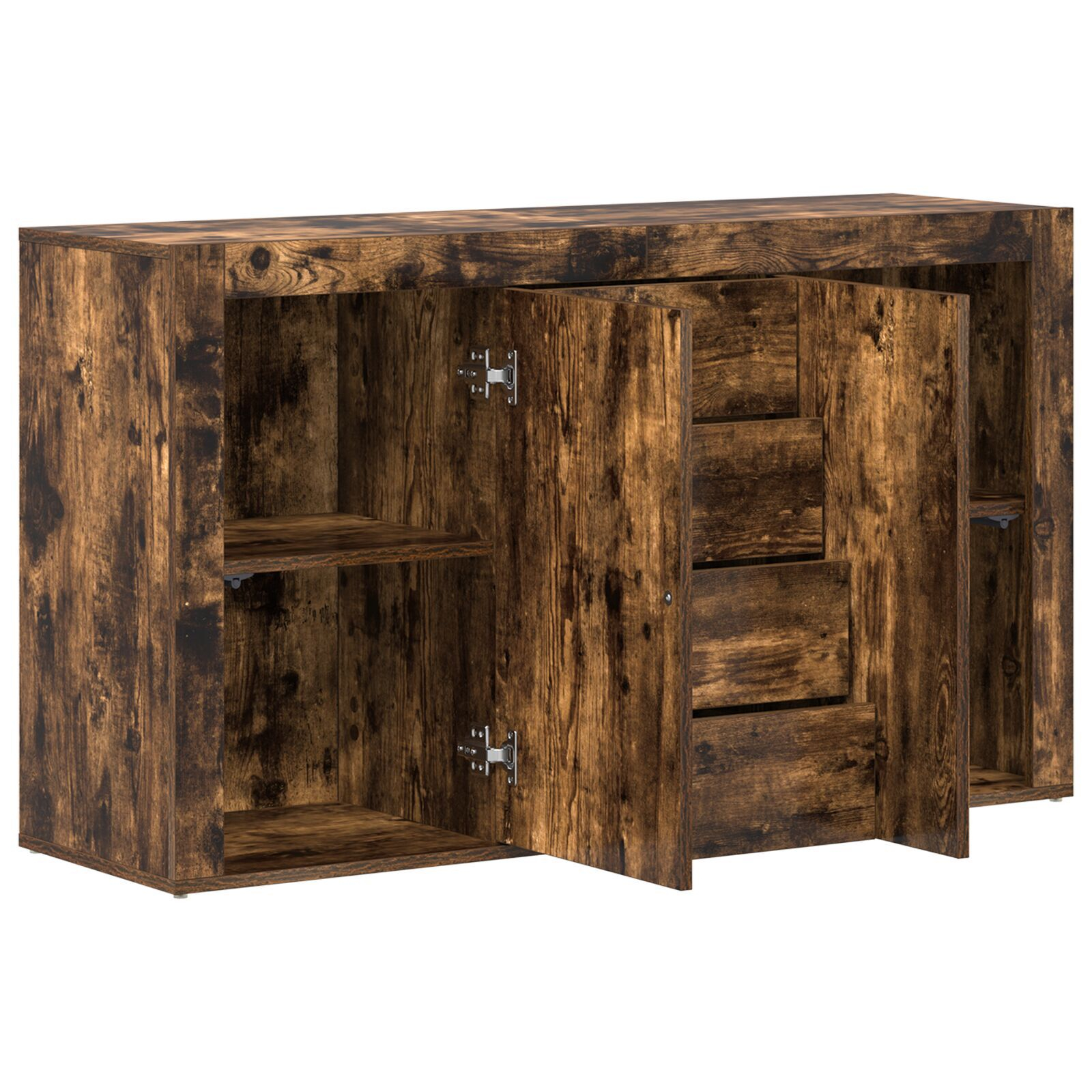 vidaXL Bufet Stejar afumat Lemn prelucrat 120 x 36 x 69 cm Bufet
