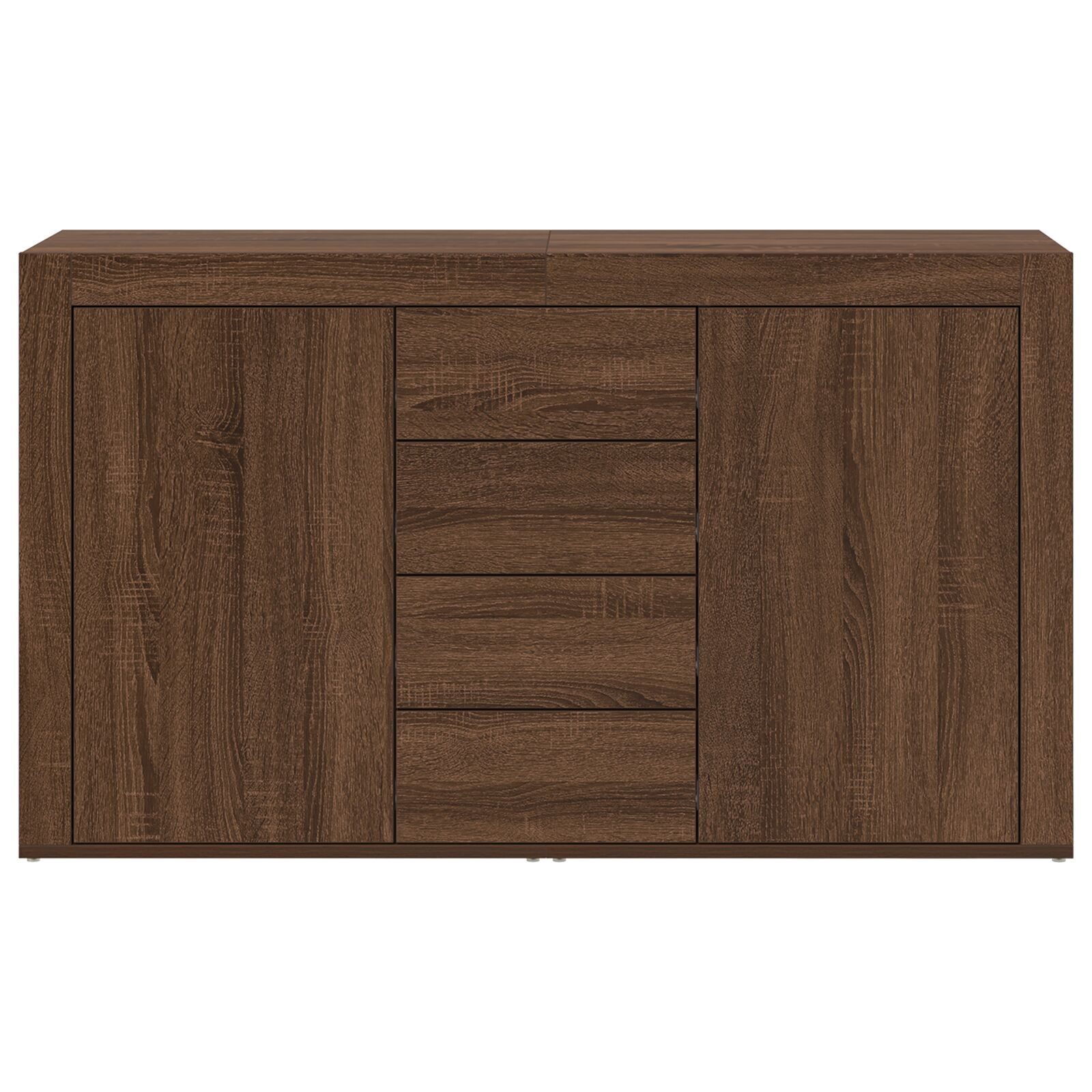 Bufet vidaXL Stejar maro Lemn prelucrat 120 x 36 x 69 cm Bufet Bufet vidaXL Stejar maro Lemn prelucrat 120 x 36 x 69 cm Bufet