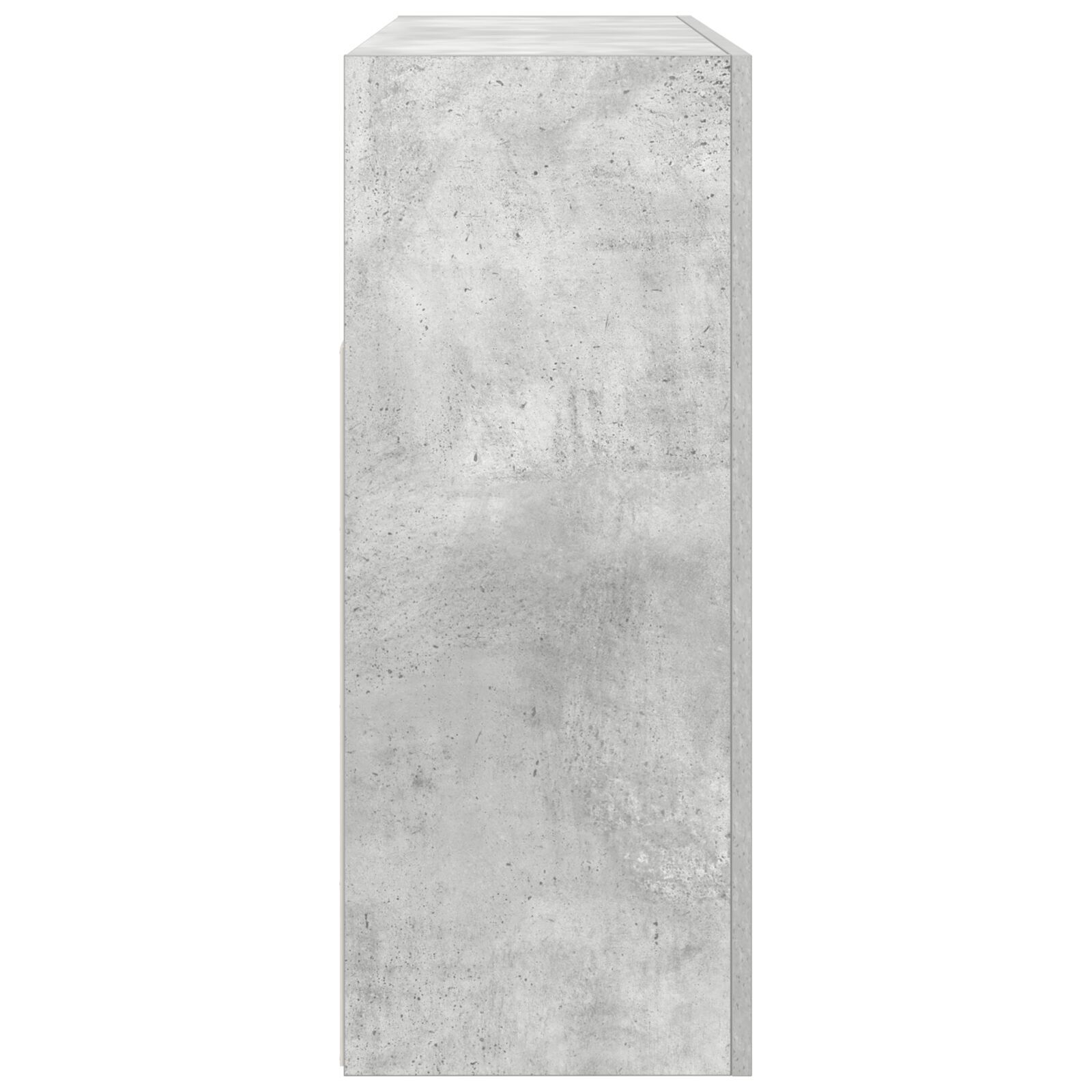 vidaXL Bufet Gri din beton 116 x 30 x 75 cm Lemn compozit
