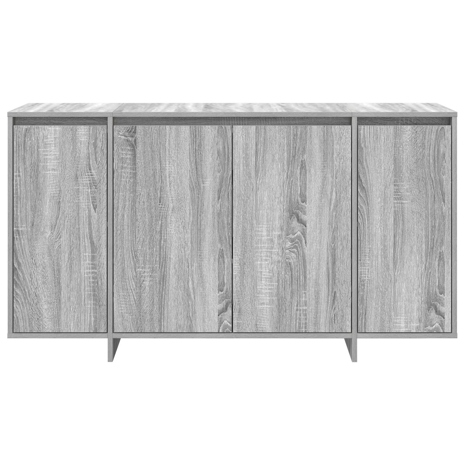 vidaXL Bufet Gri Gri Sonoma Lemn prelucrat 135 x 41 x 75 cm Bufet Gri vidaXL Bufet Gri Gri Sonoma Lemn prelucrat 135 x 41 x 75 cm Bufet Gri